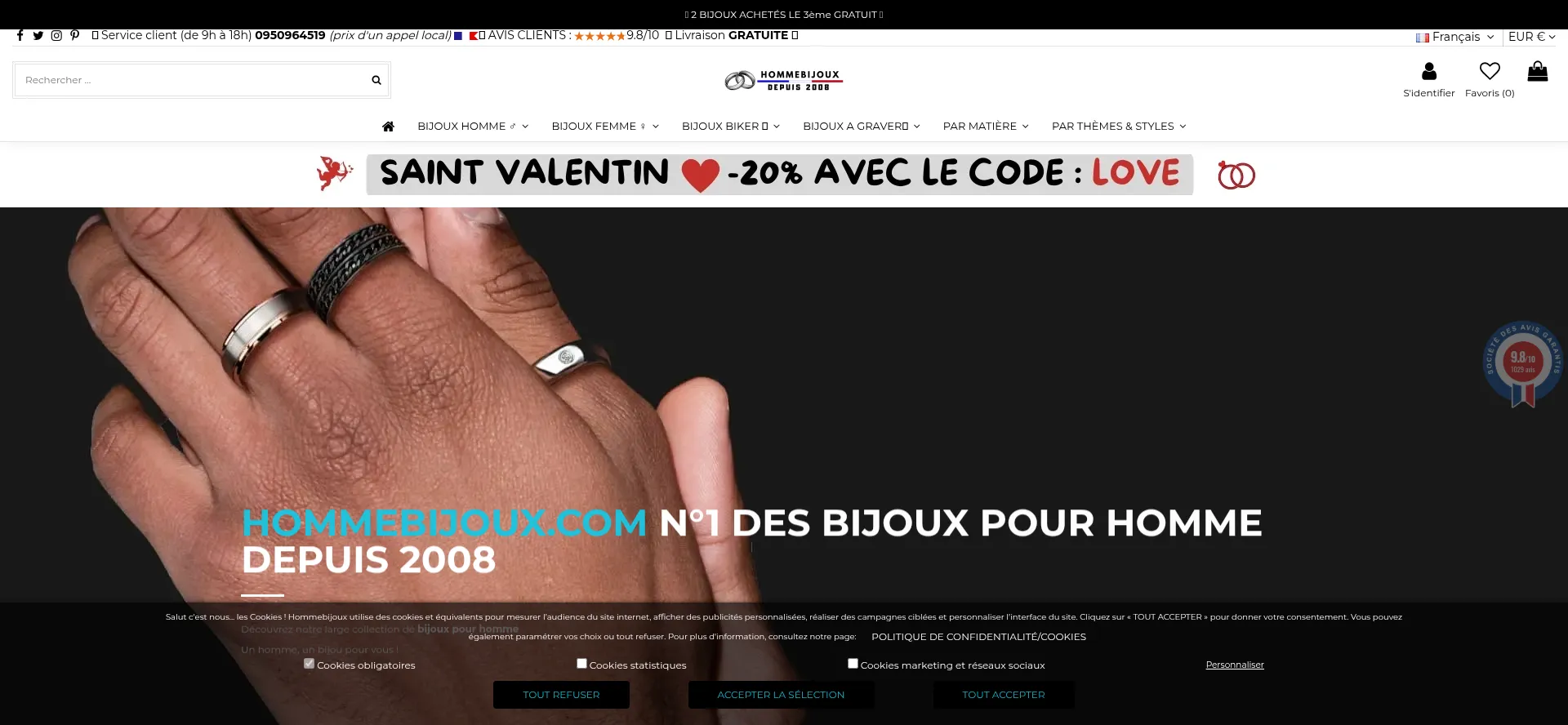 Ist Hommebijoux.com sicher und vertrauenswürdig?
