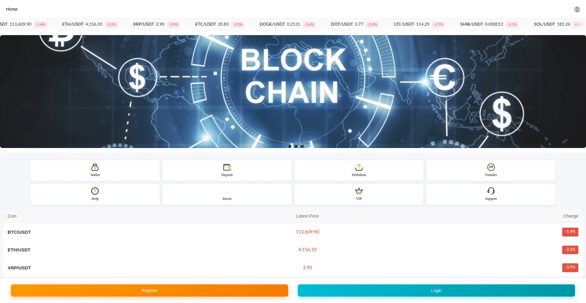 Website screenshot of Homrn.com