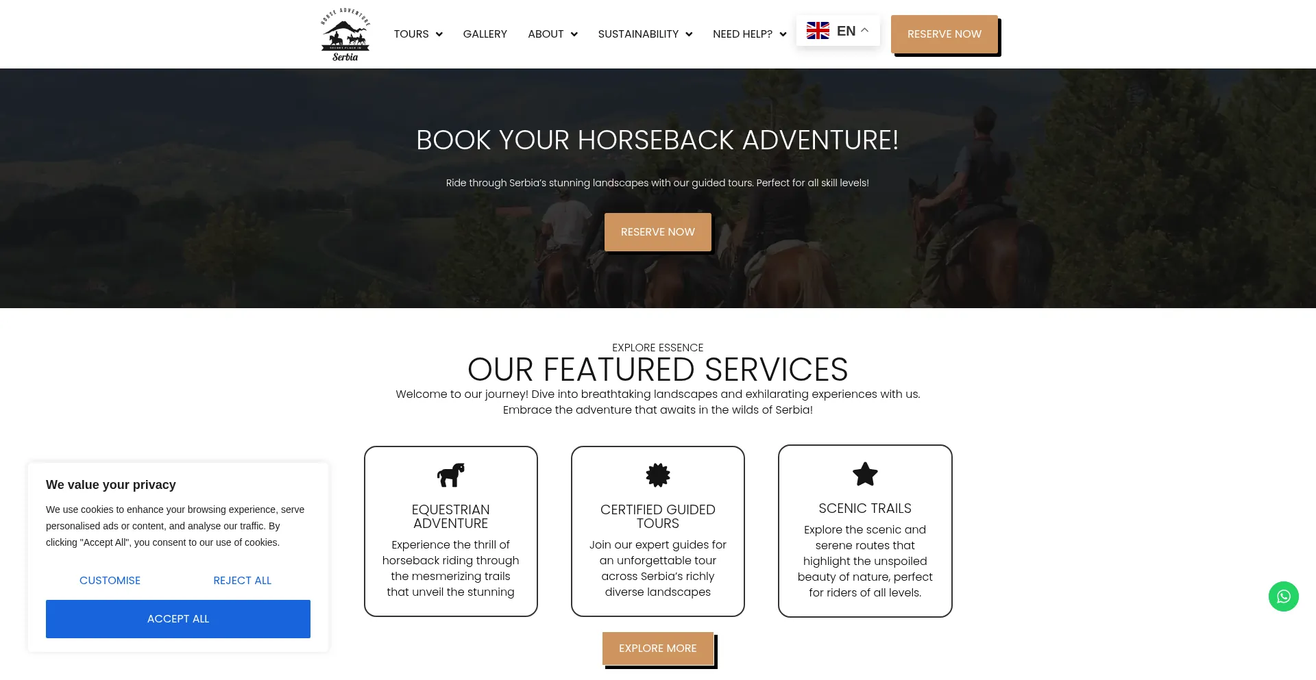 Horseadventuresserbia.com