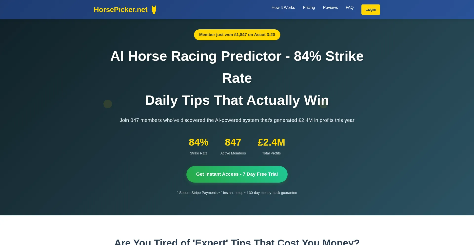 Ist Horsepicker.net sicher und vertrauenswürdig?