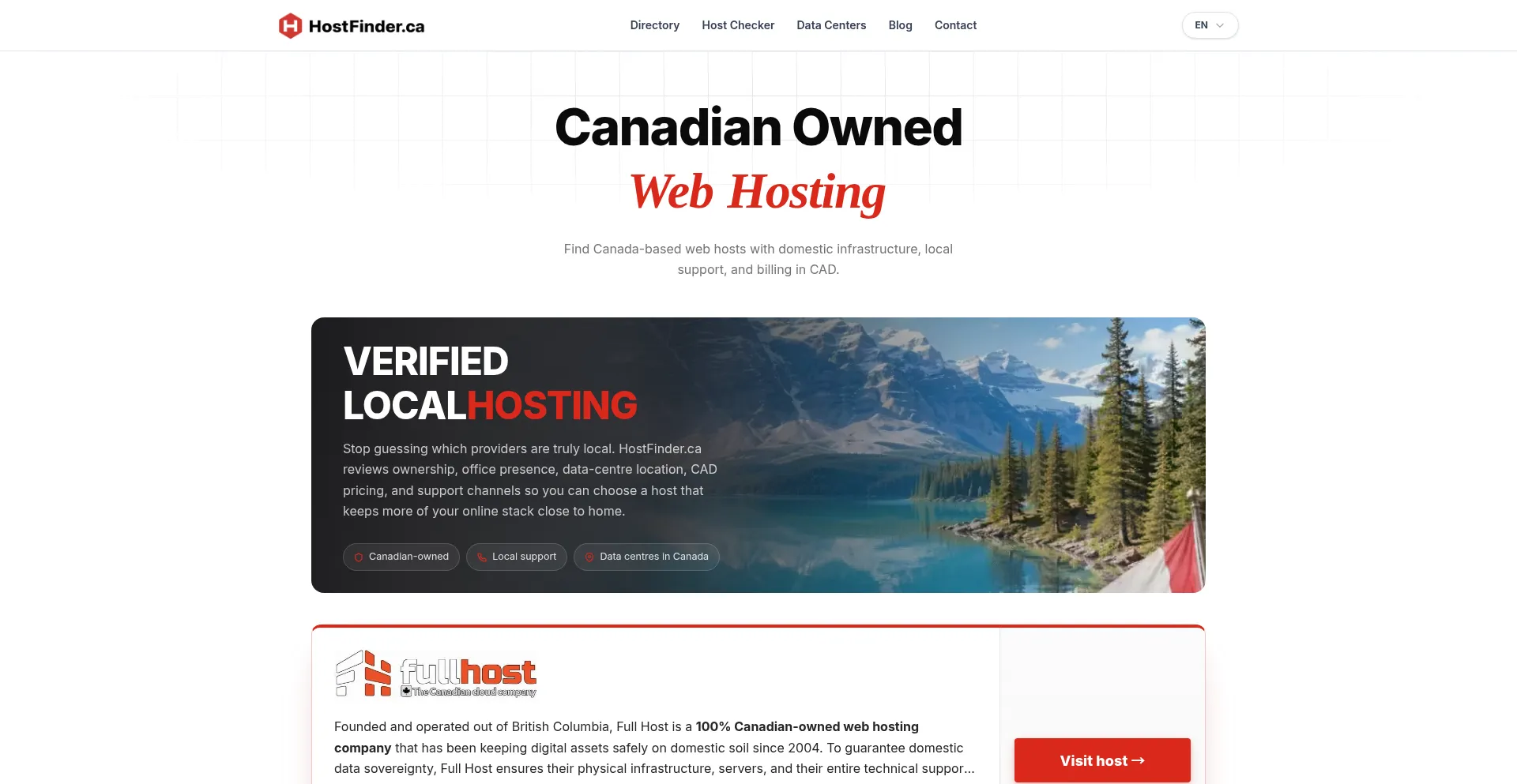 Hostfinder.ca