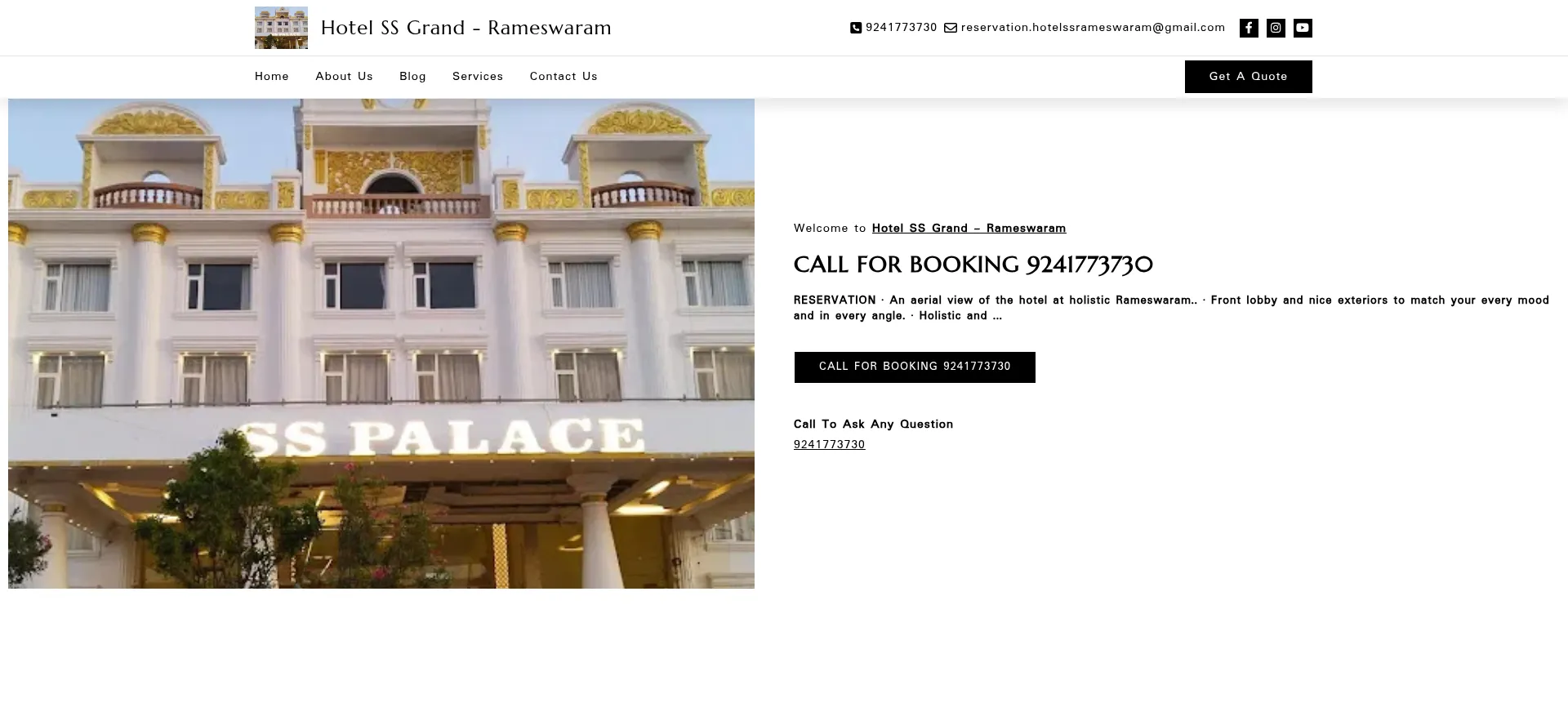 Hotel-ss-grand-rameswaram.myjoonweb.com