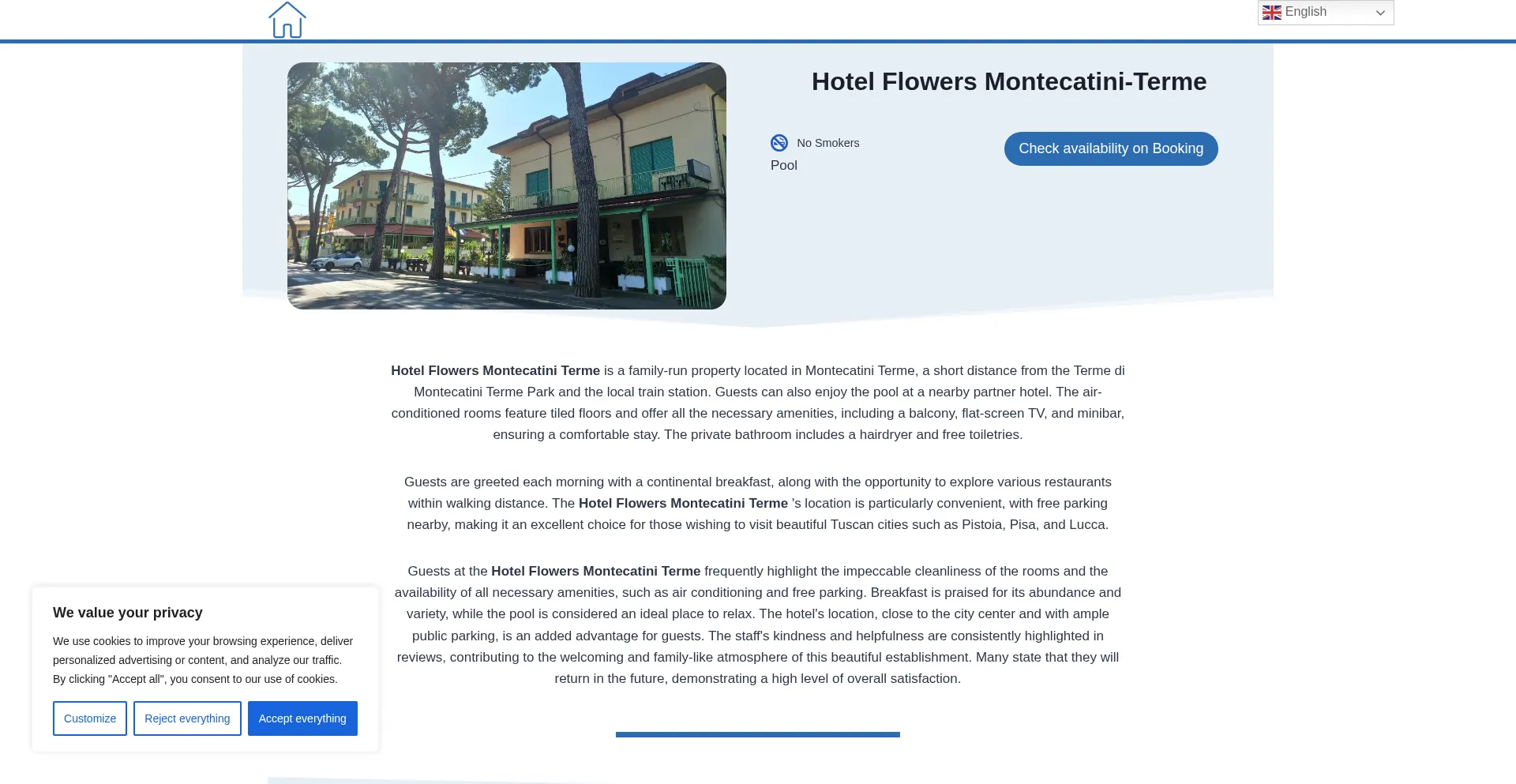 Ist Hotelflowersmontecatiniterme.top sicher und vertrauenswürdig?