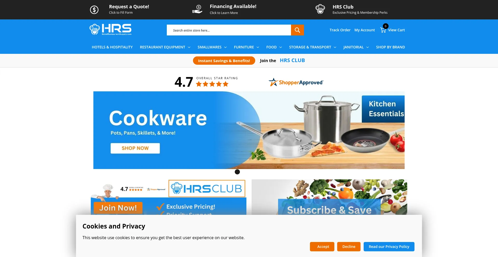 Ist Hotelrestaurantsupply.com sicher und vertrauenswürdig?