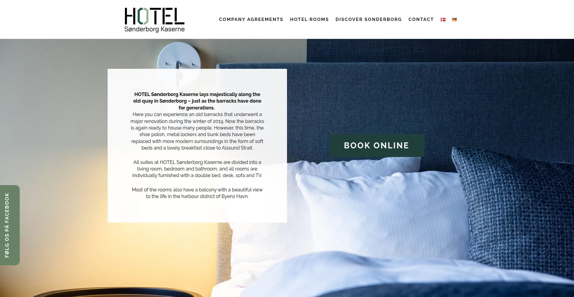 Ist Hotelsonderborgkaserne.dk sicher und vertrauenswürdig?