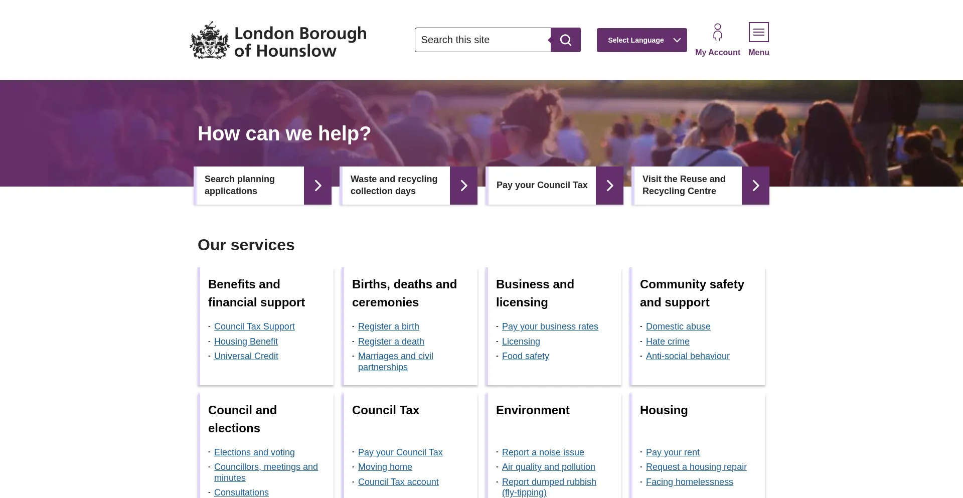 Ist Hounslow.gov.uk sicher und vertrauenswürdig?