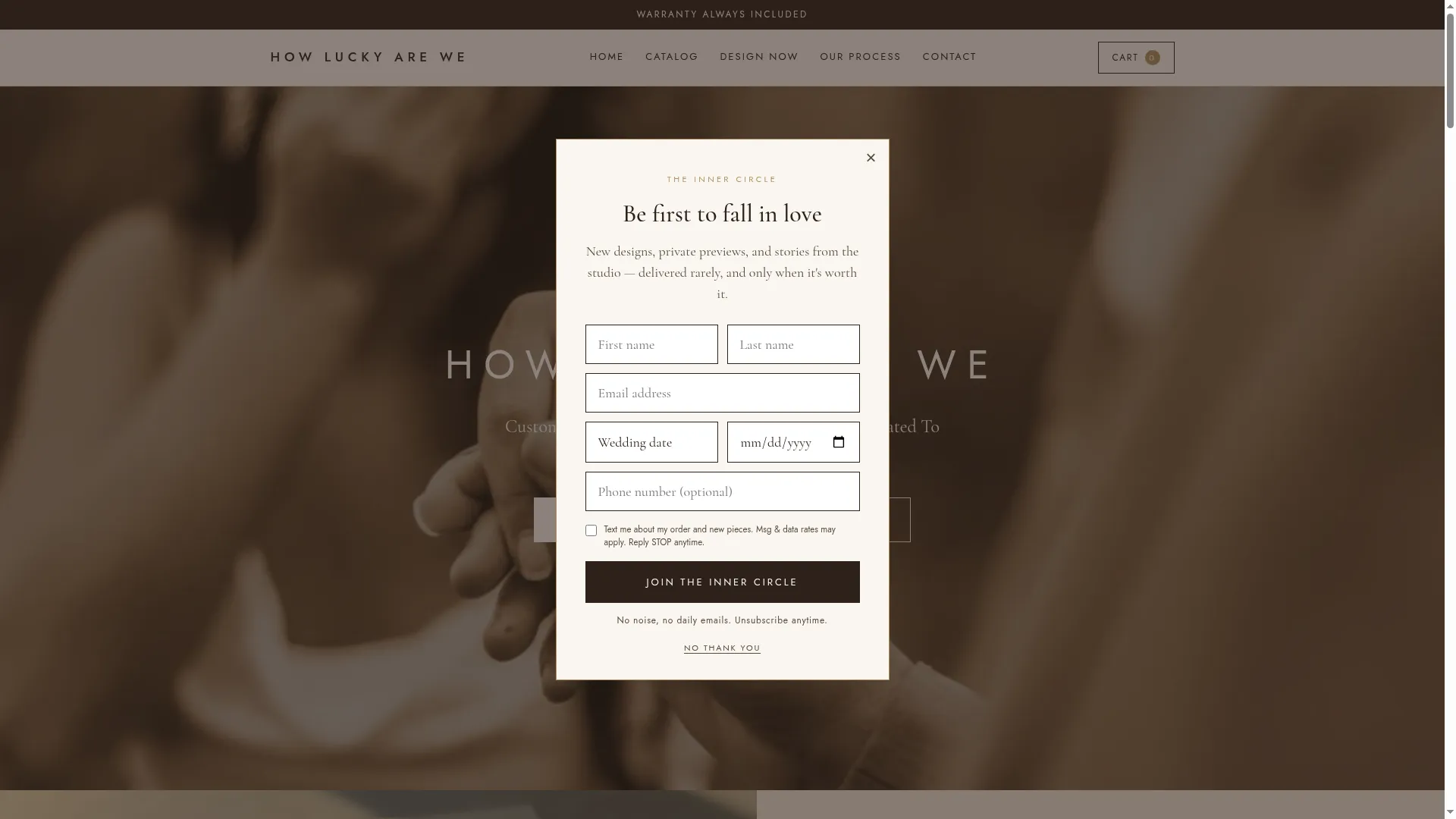 Howluckyarewe.co
