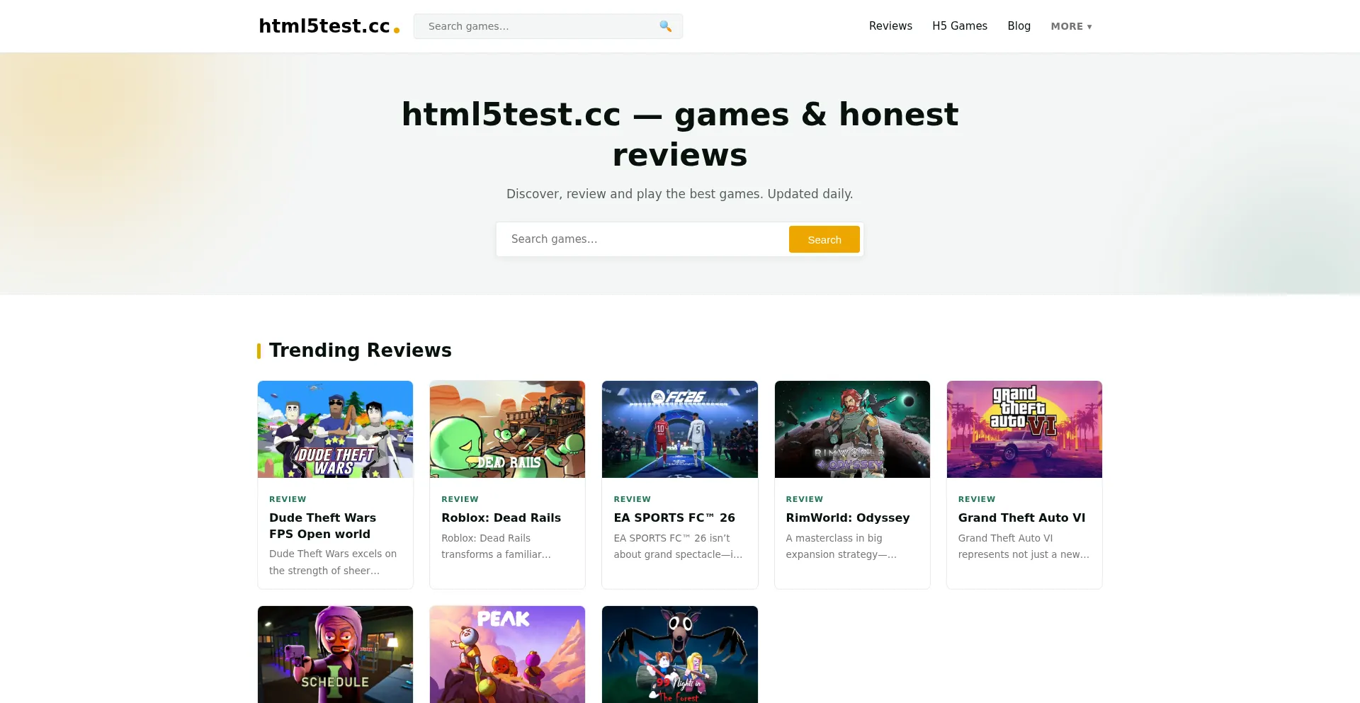 Html5test.cc