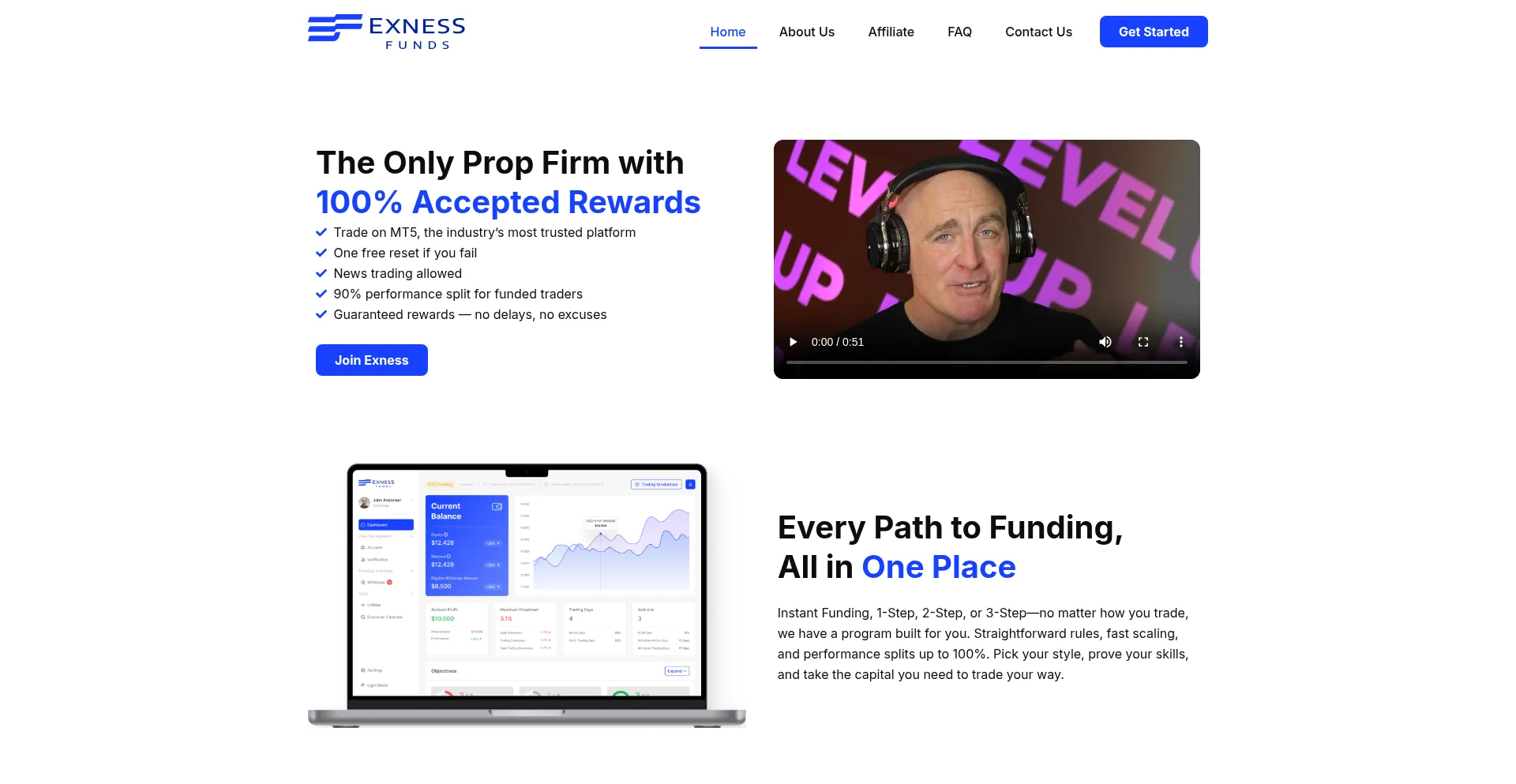 Website screenshot of Hub-ef.com