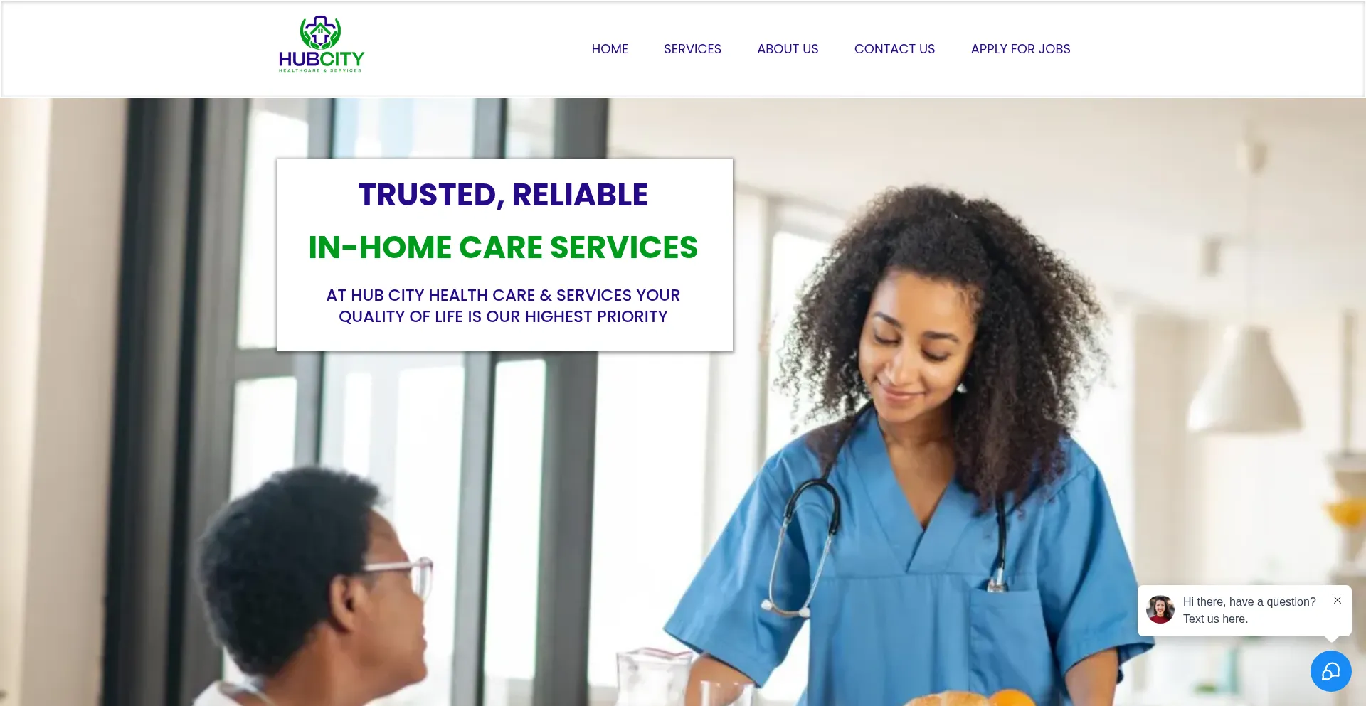 Hubcityhealthcareservices.com