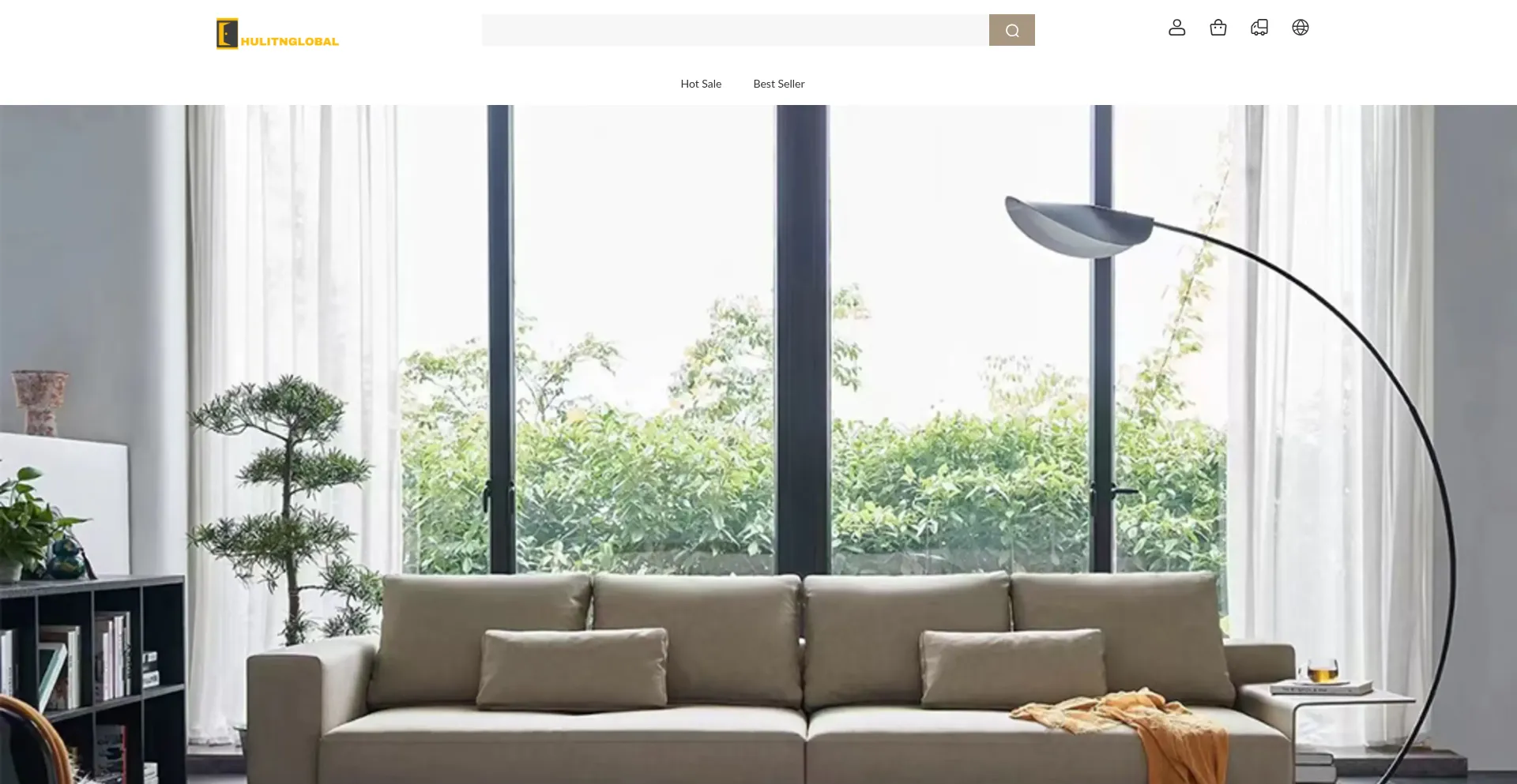Website screenshot of Hulitnglobal.com