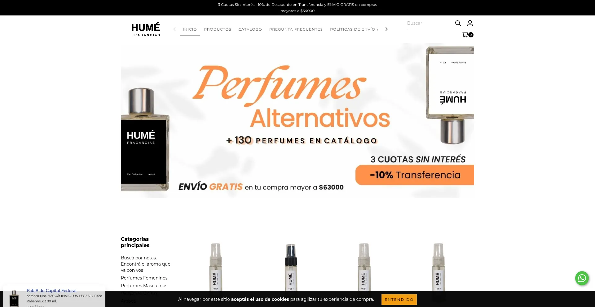 Ist Humefragancias.mitiendanube.com sicher und vertrauenswürdig?