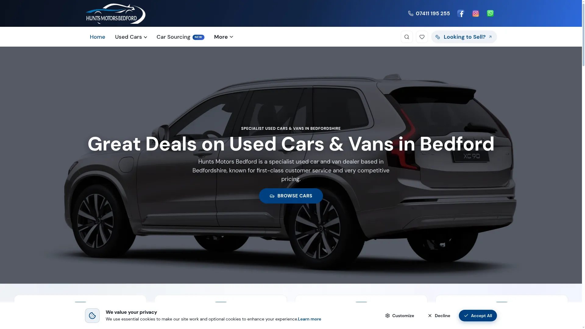 Huntsmotors.co.uk