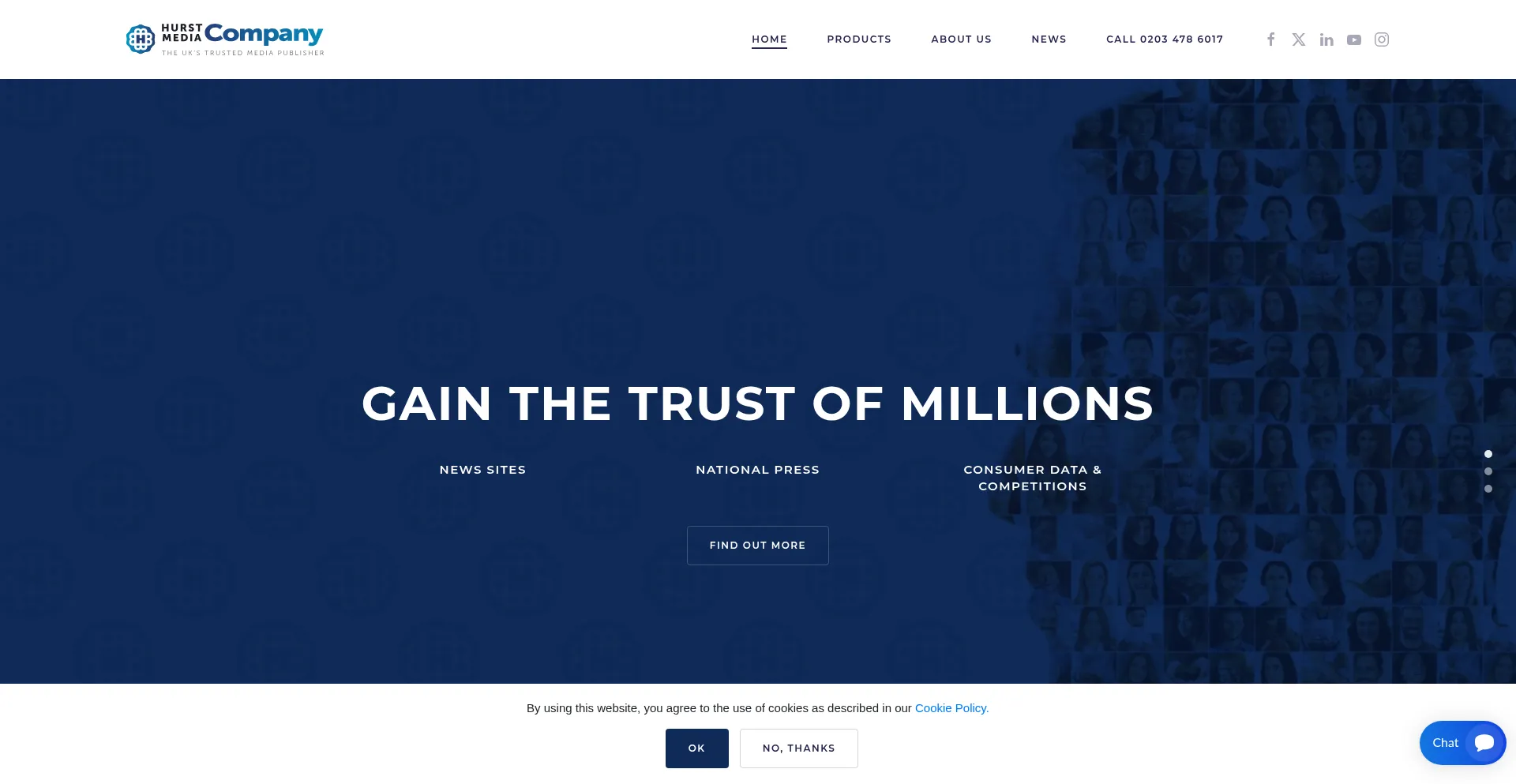 Hurstmediacompany.co.uk Screenshot