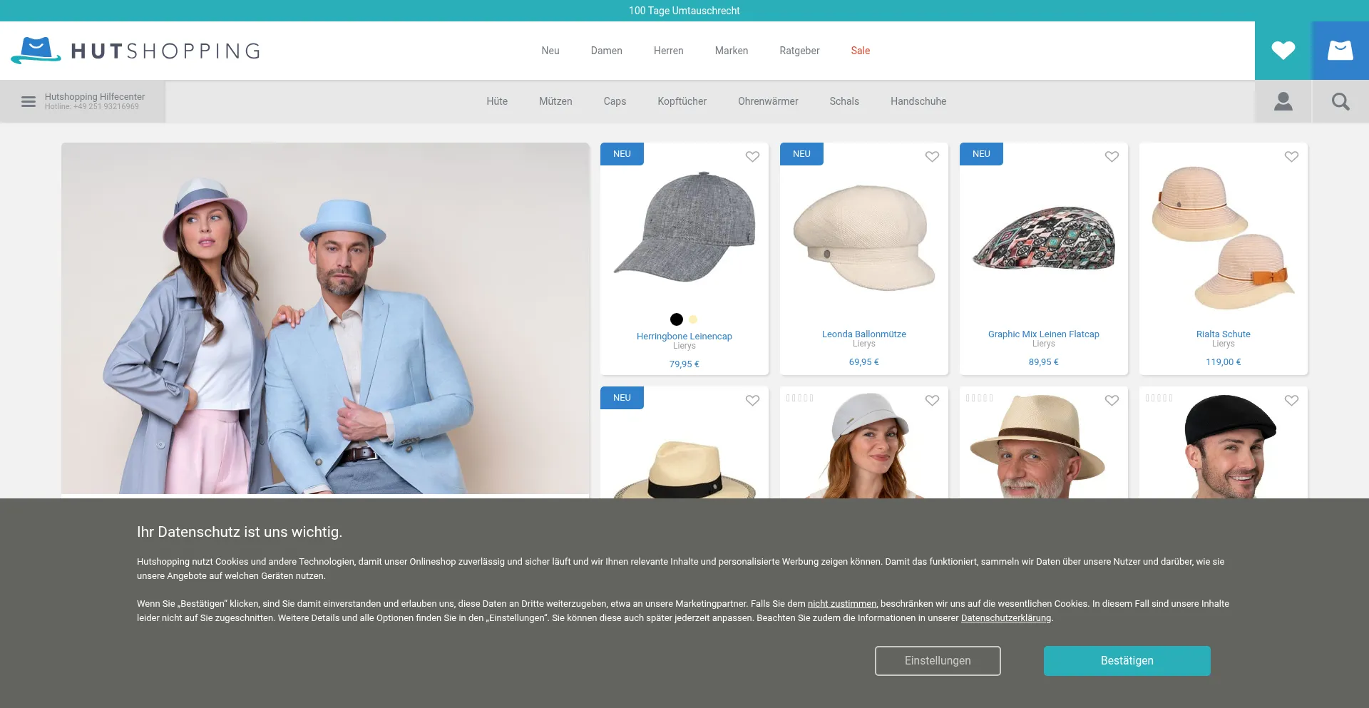 Hutshopping.de
