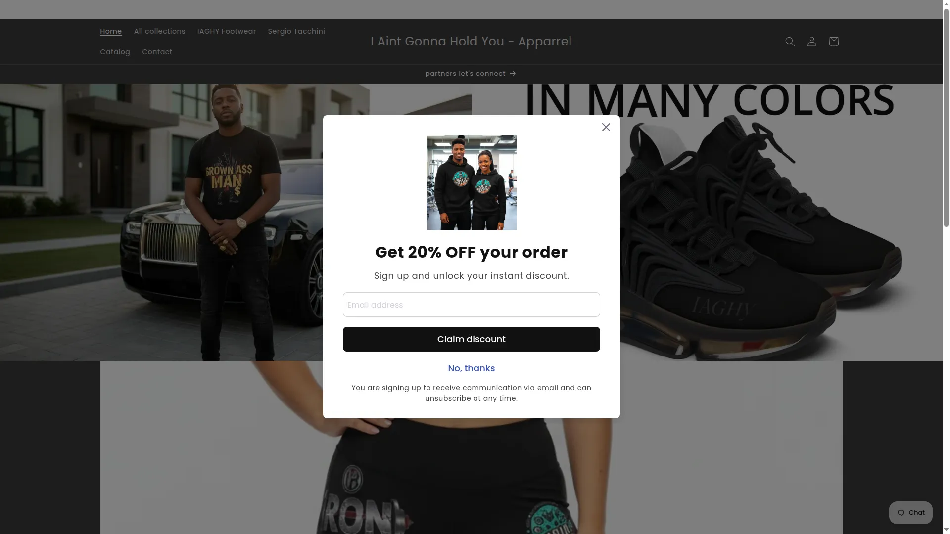 Iaintgonnaholdyou.com