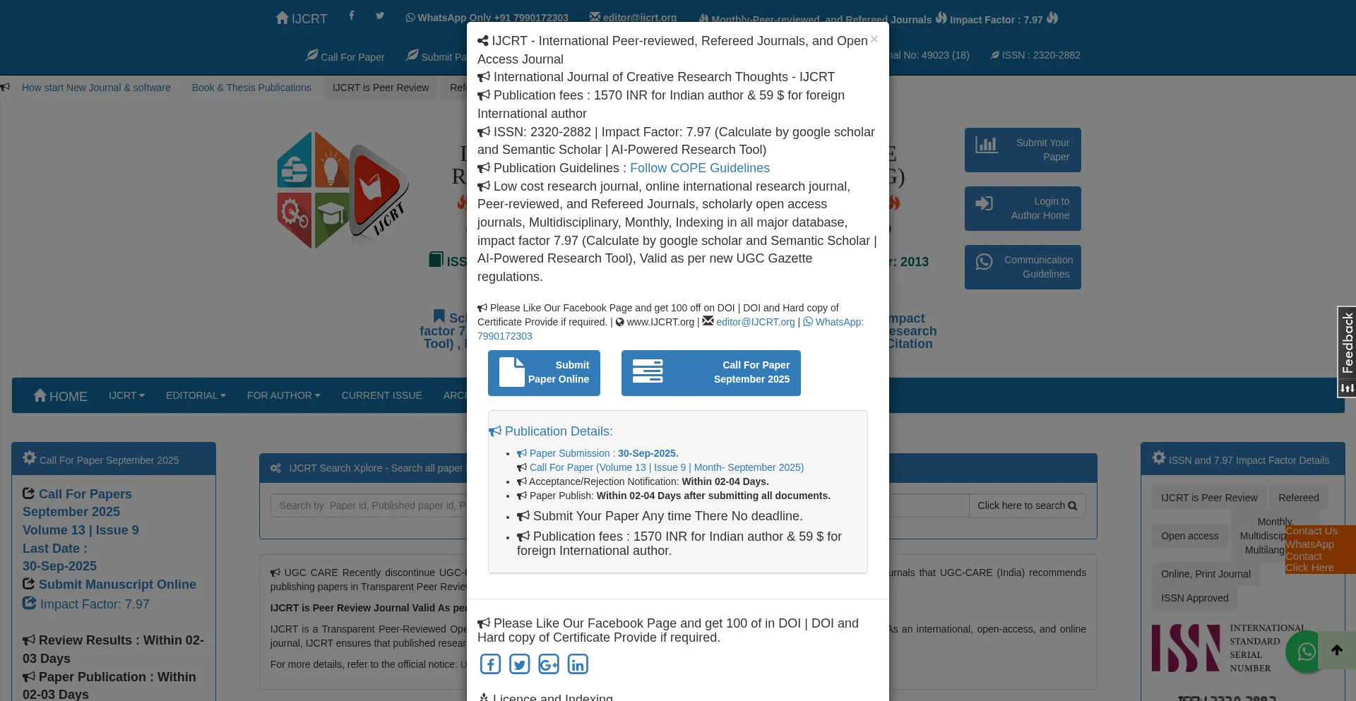 Ist Ijcrt.org sicher und vertrauenswürdig?