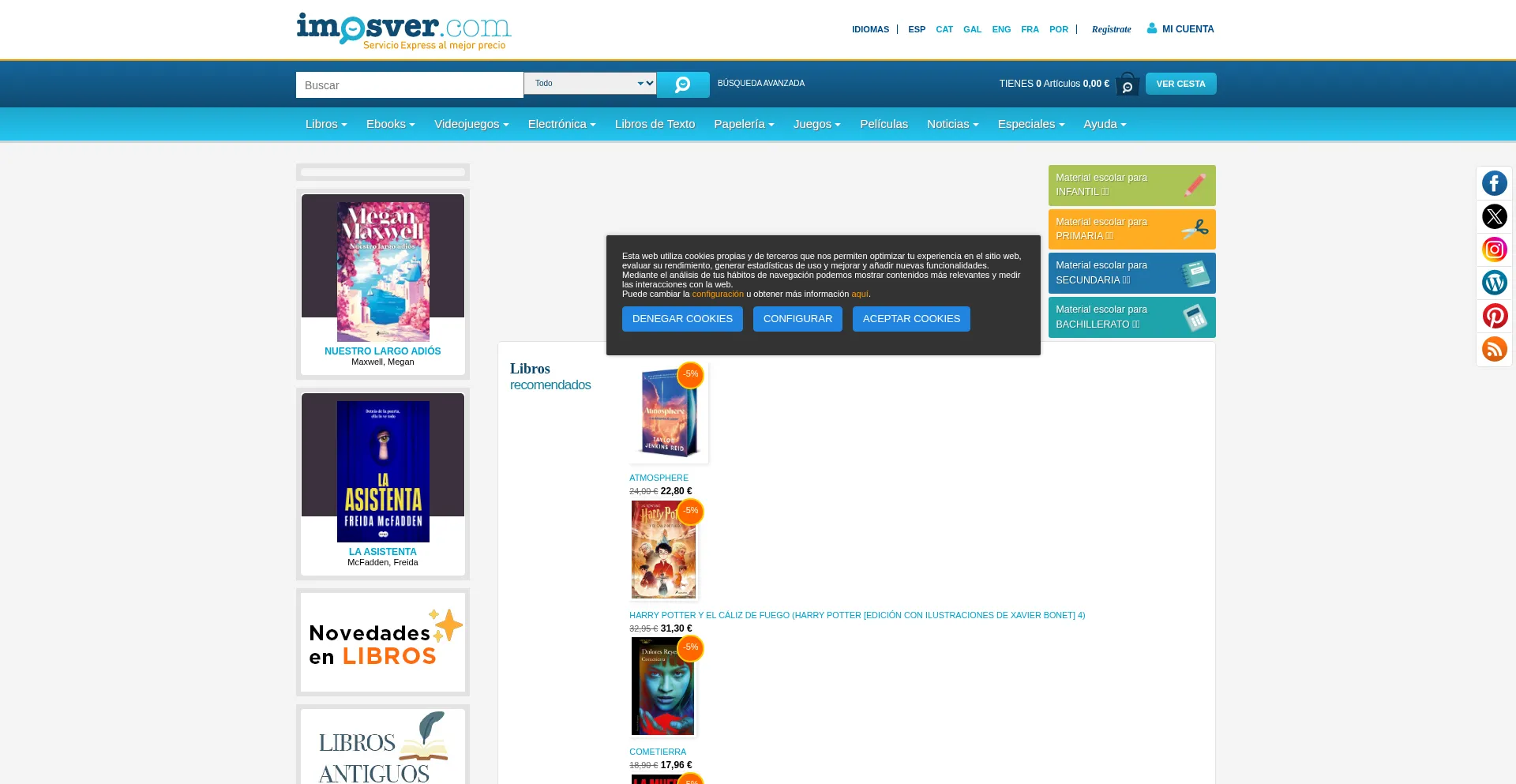 Imosver.com Screenshot