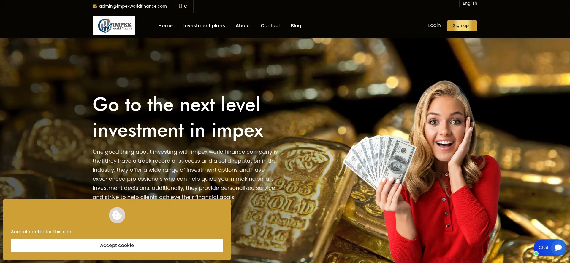 Ist Impexworldfinance.com sicher und vertrauenswürdig?
