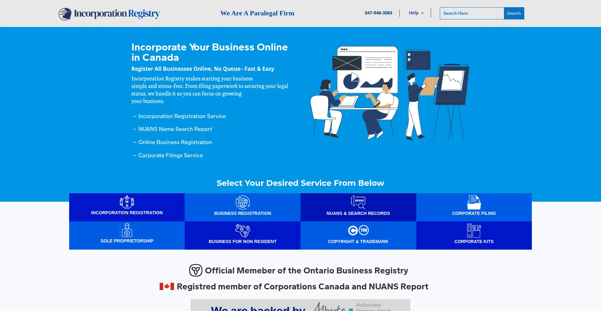 Ist Incorporationregistry.ca sicher und vertrauenswürdig?