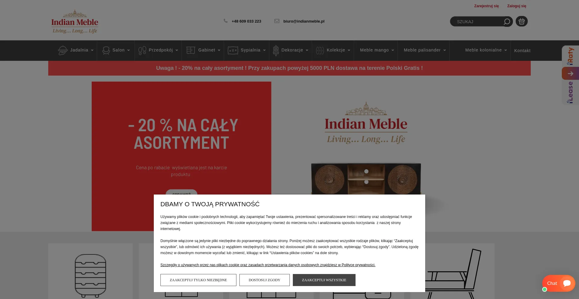 Ist Indianmeble.pl sicher und vertrauenswürdig?