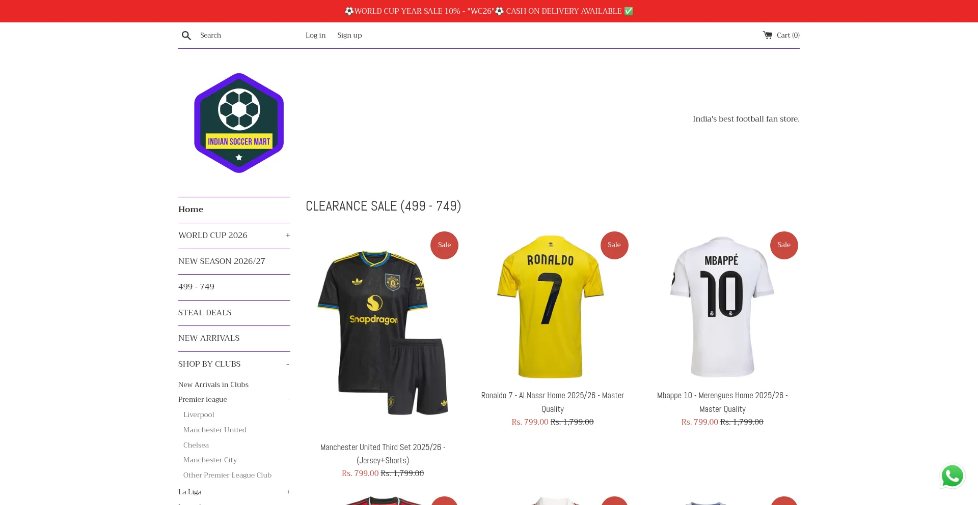 Indiansoccermart.in