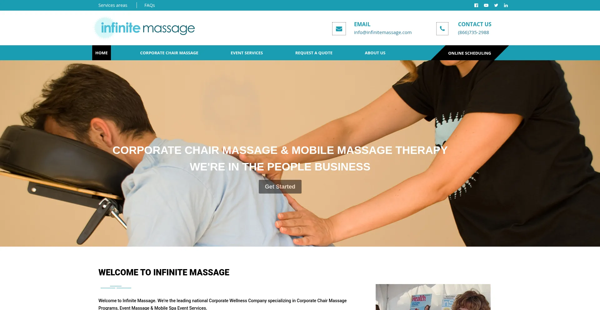 Ist Infinitemassage.com sicher und vertrauenswürdig?