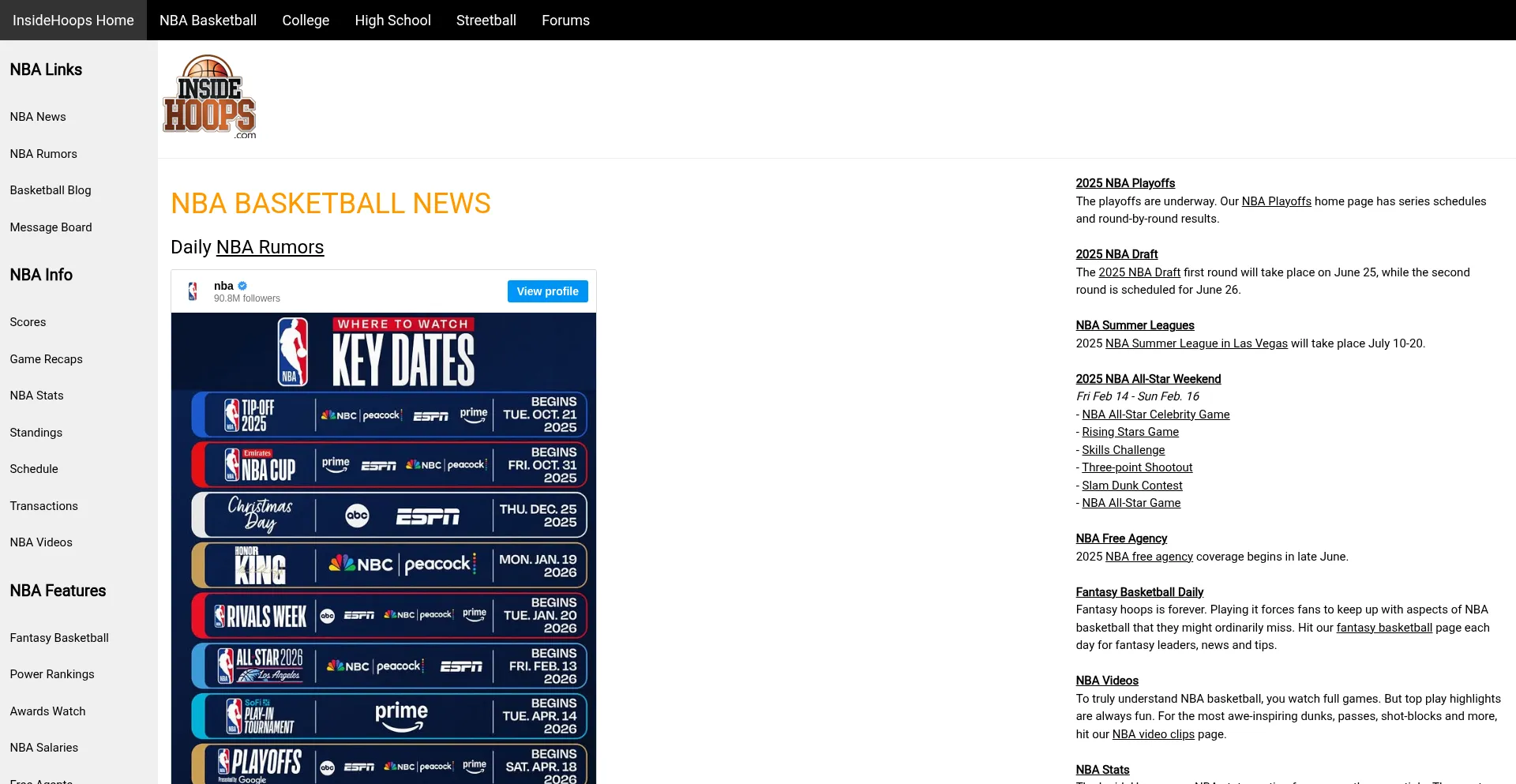 Ist Insidehoops.com sicher und vertrauenswürdig?