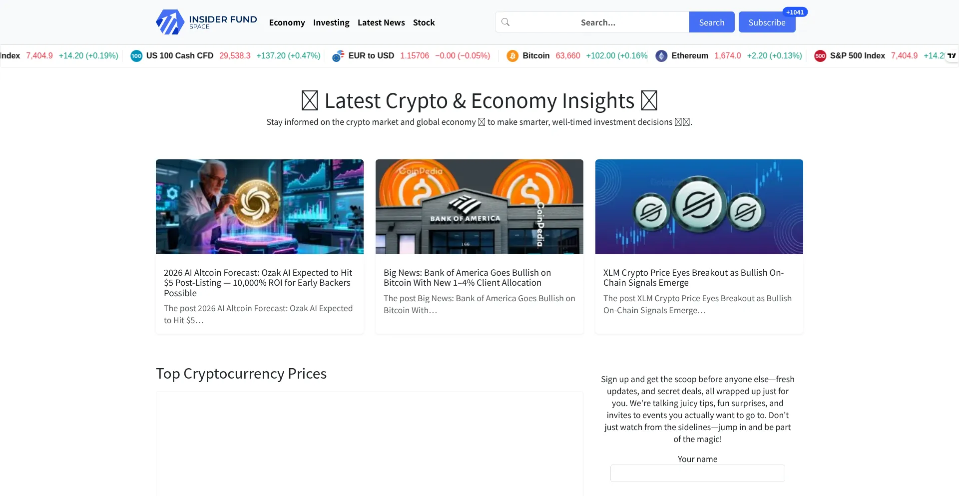 Insiderfundspace.com
