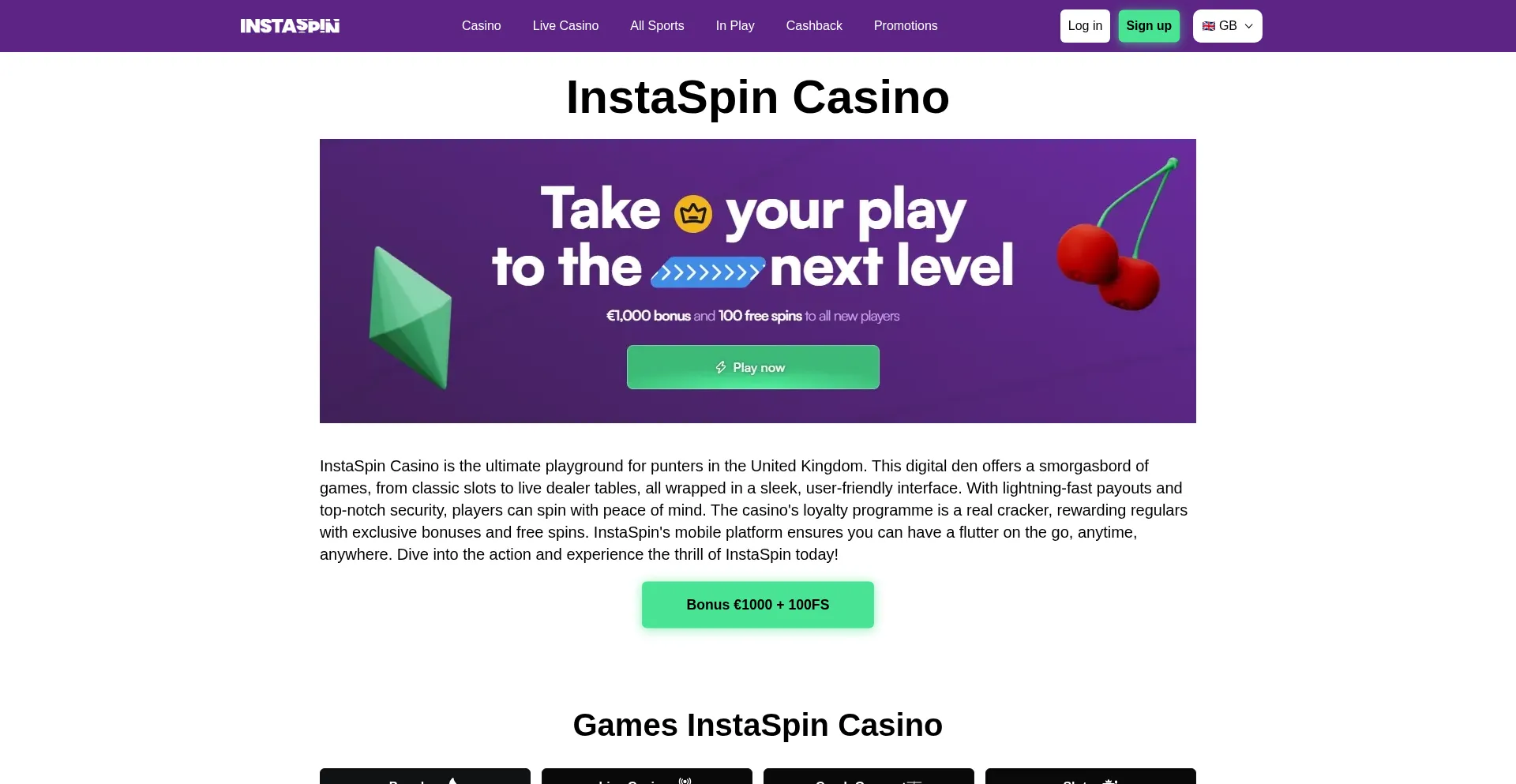 Ist Insta-spin.uk sicher und vertrauenswürdig?
