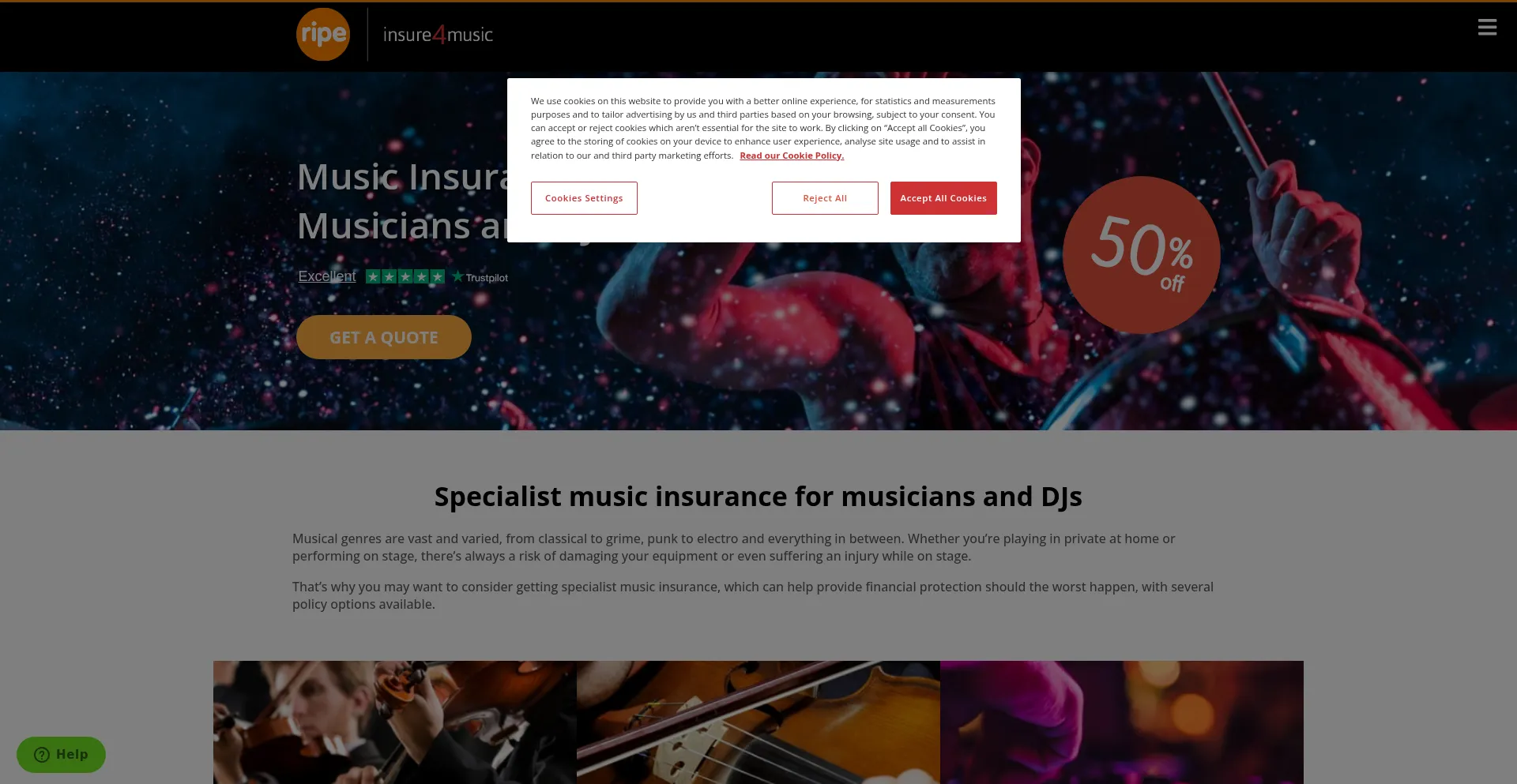 Insure4music.co.uk