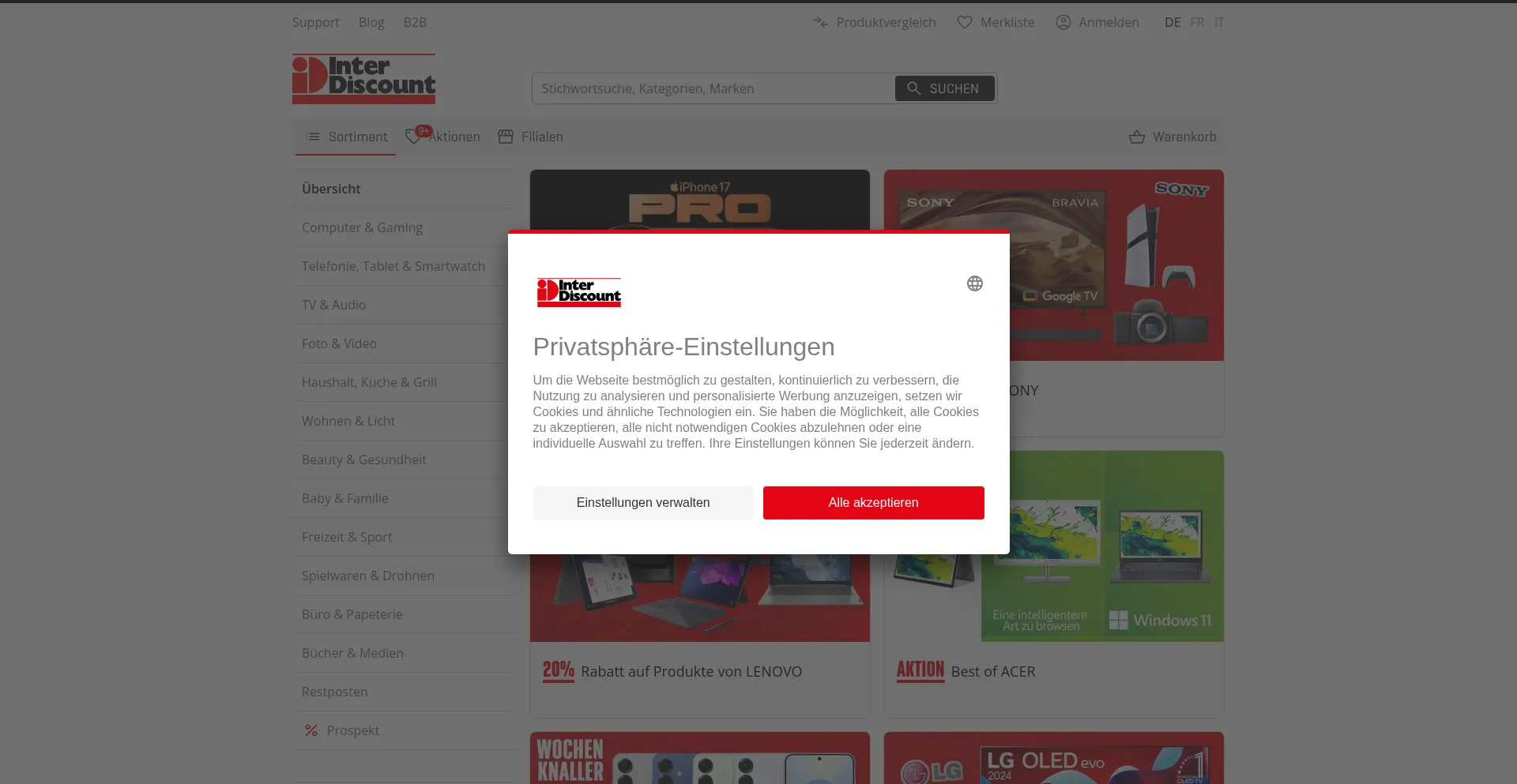 Ist Interdiscount.ch sicher und vertrauenswürdig?