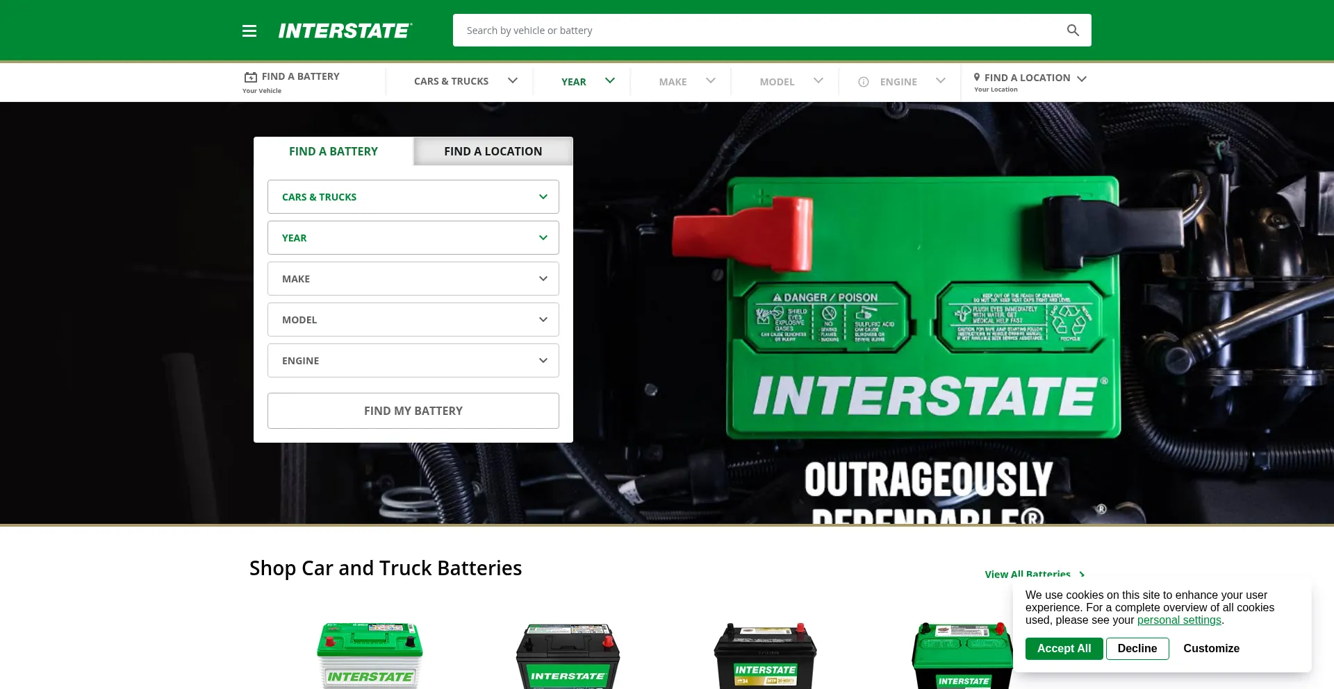 Ist Interstatebatteries.com sicher und vertrauenswürdig?