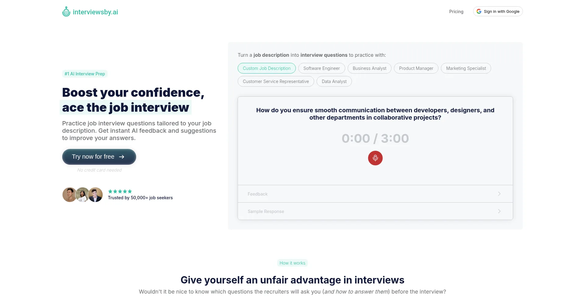 Ist Interviewsby.ai sicher und vertrauenswürdig?