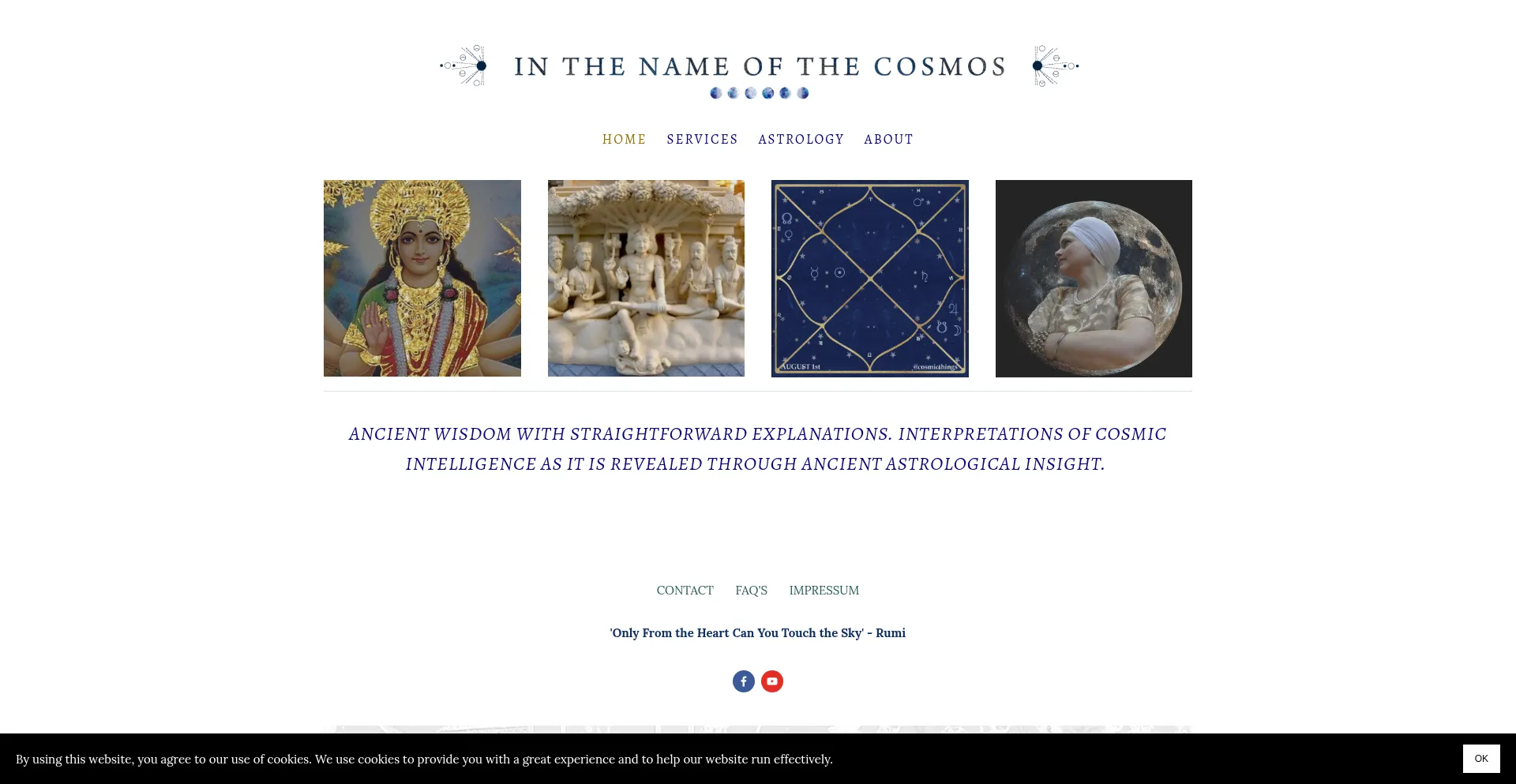 Ist Inthenameofthecosmos.com sicher und vertrauenswürdig?