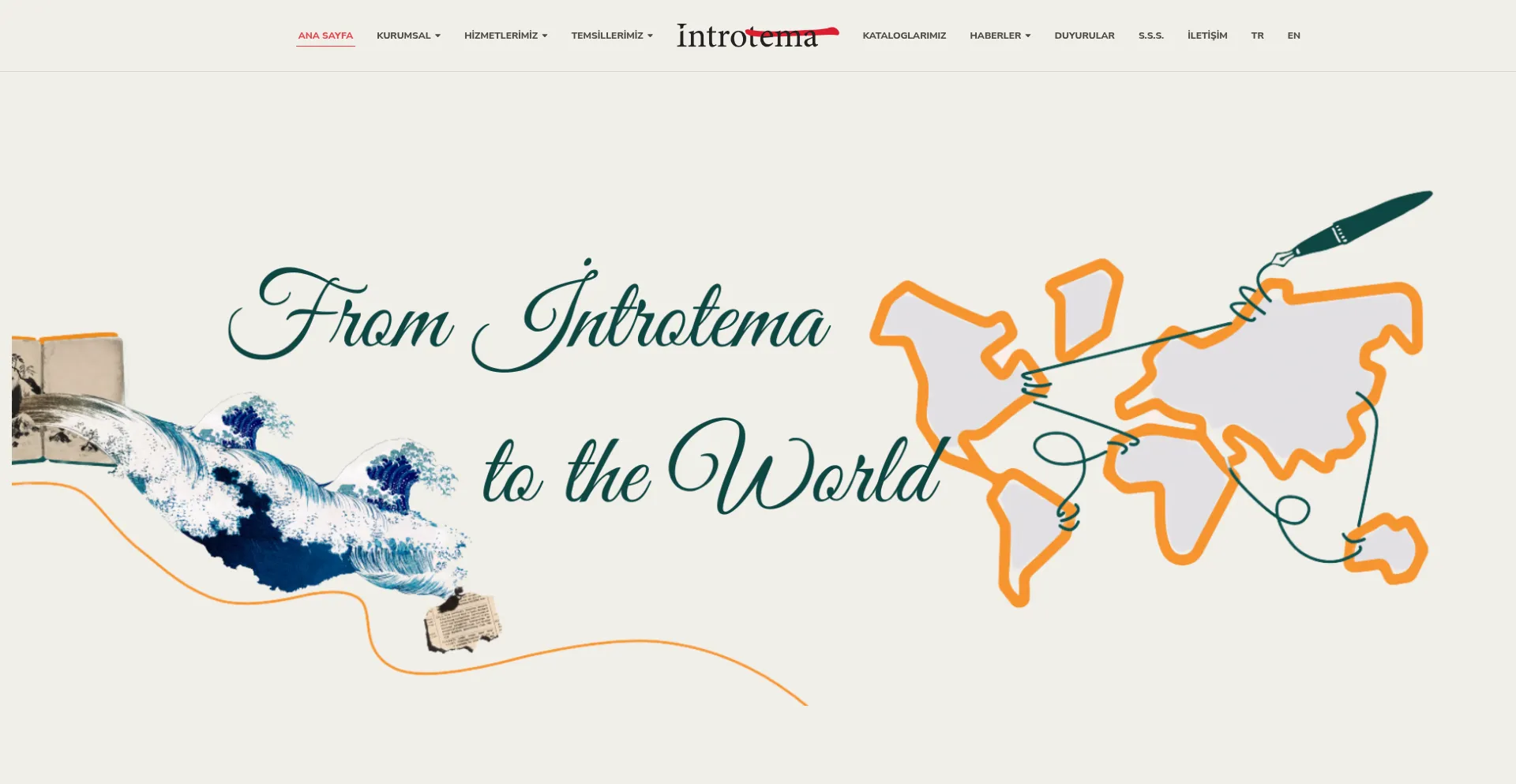 Website screenshot of Introtema.com