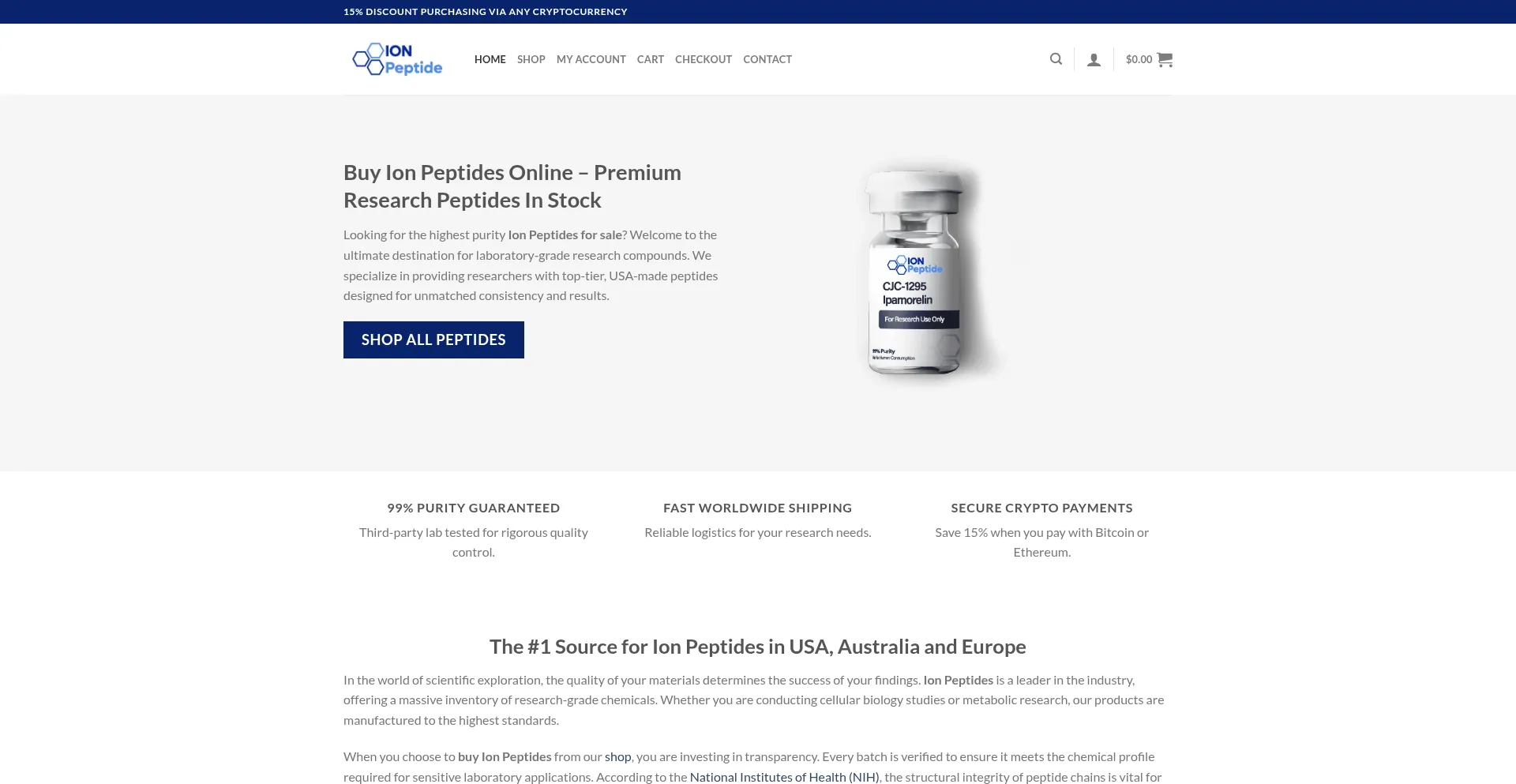 Ionpeptidesstore.com