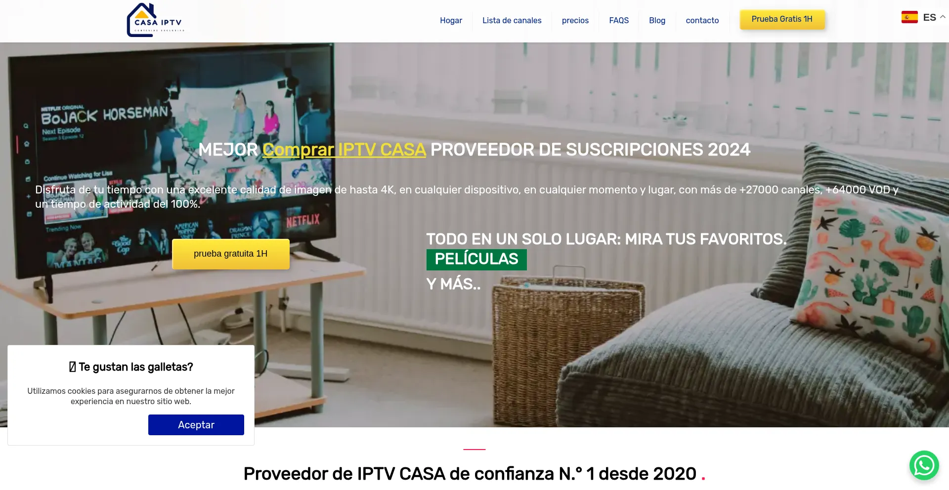 Ist Iptvcasa.es sicher und vertrauenswürdig?