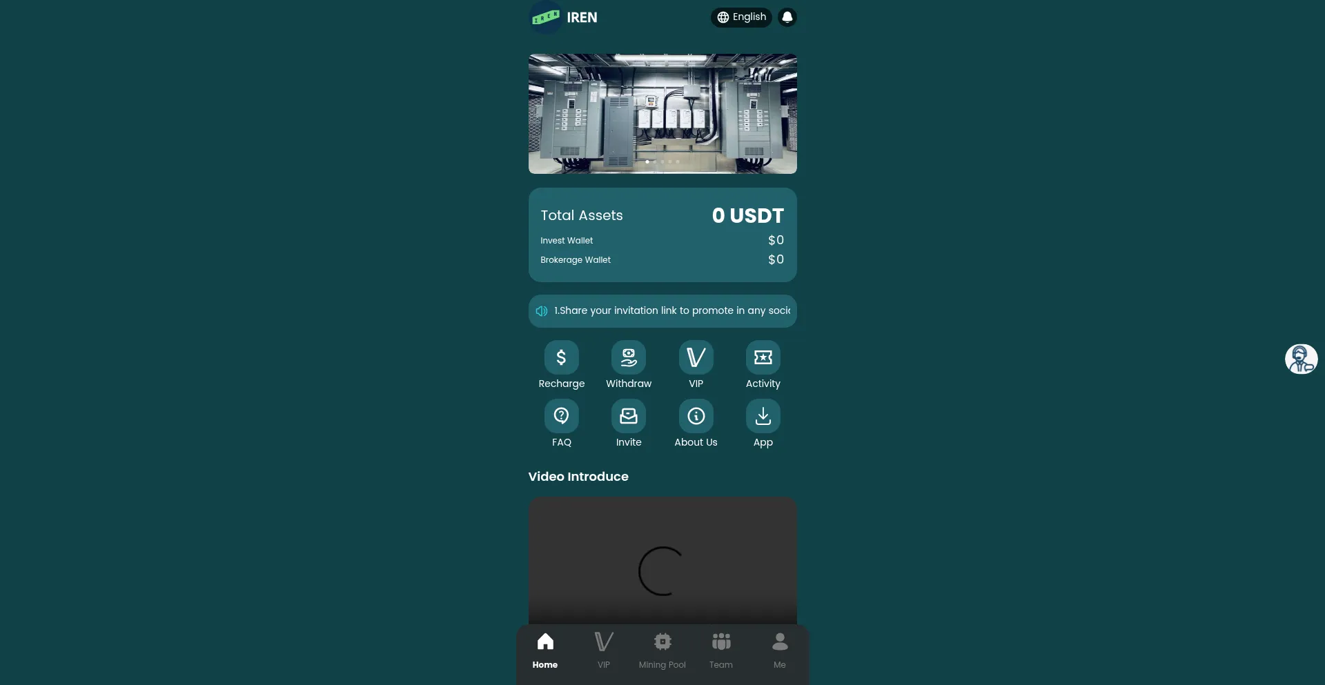 Website screenshot of Irglobalen.com