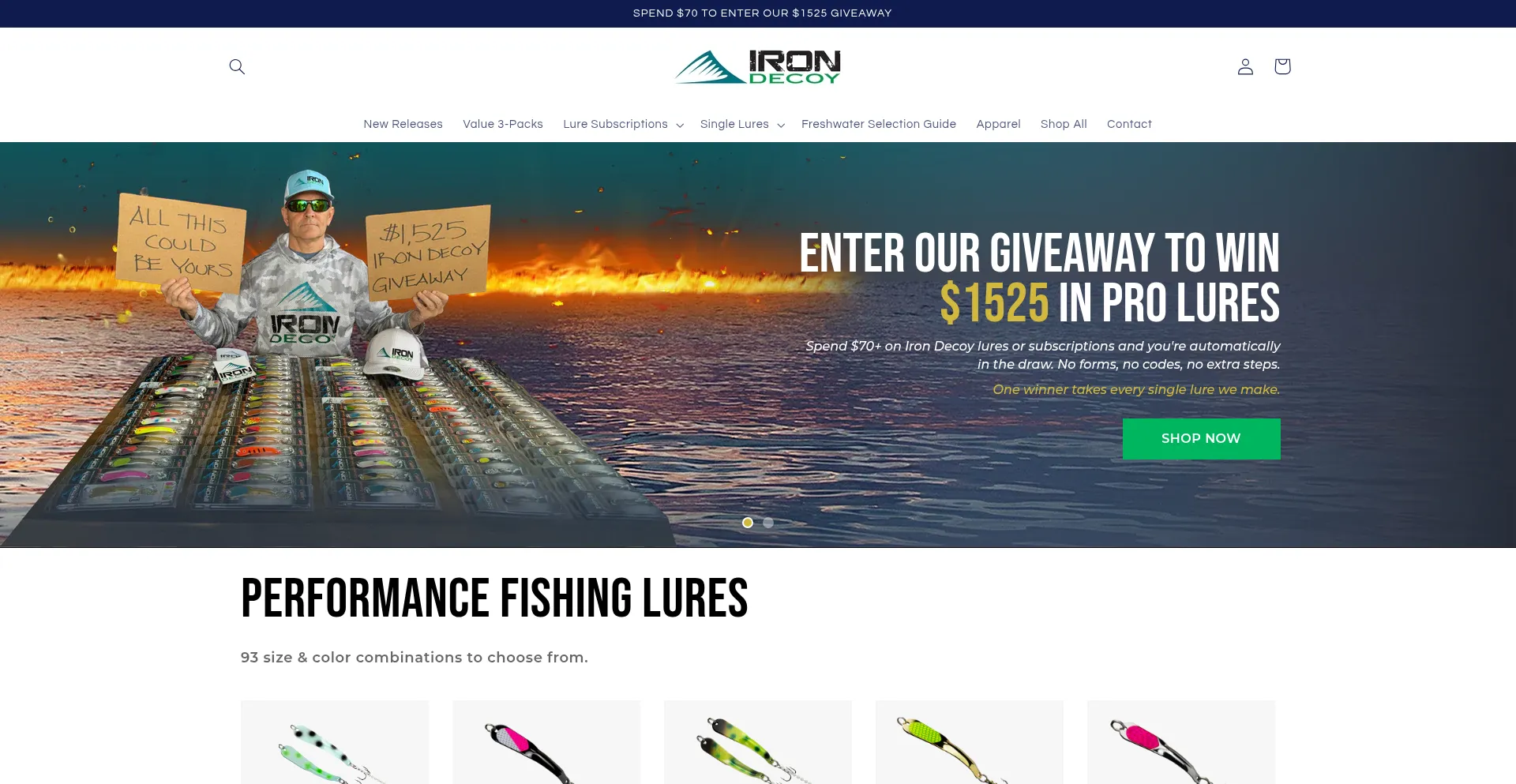 Irondecoyshops.com