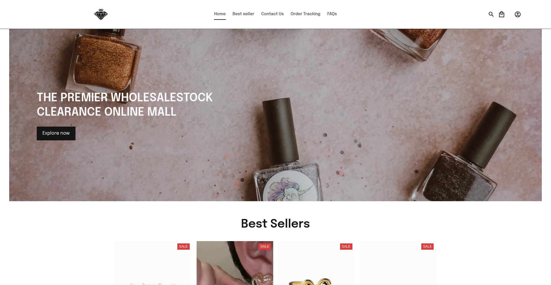 Website screenshot of Isabelledawn.com