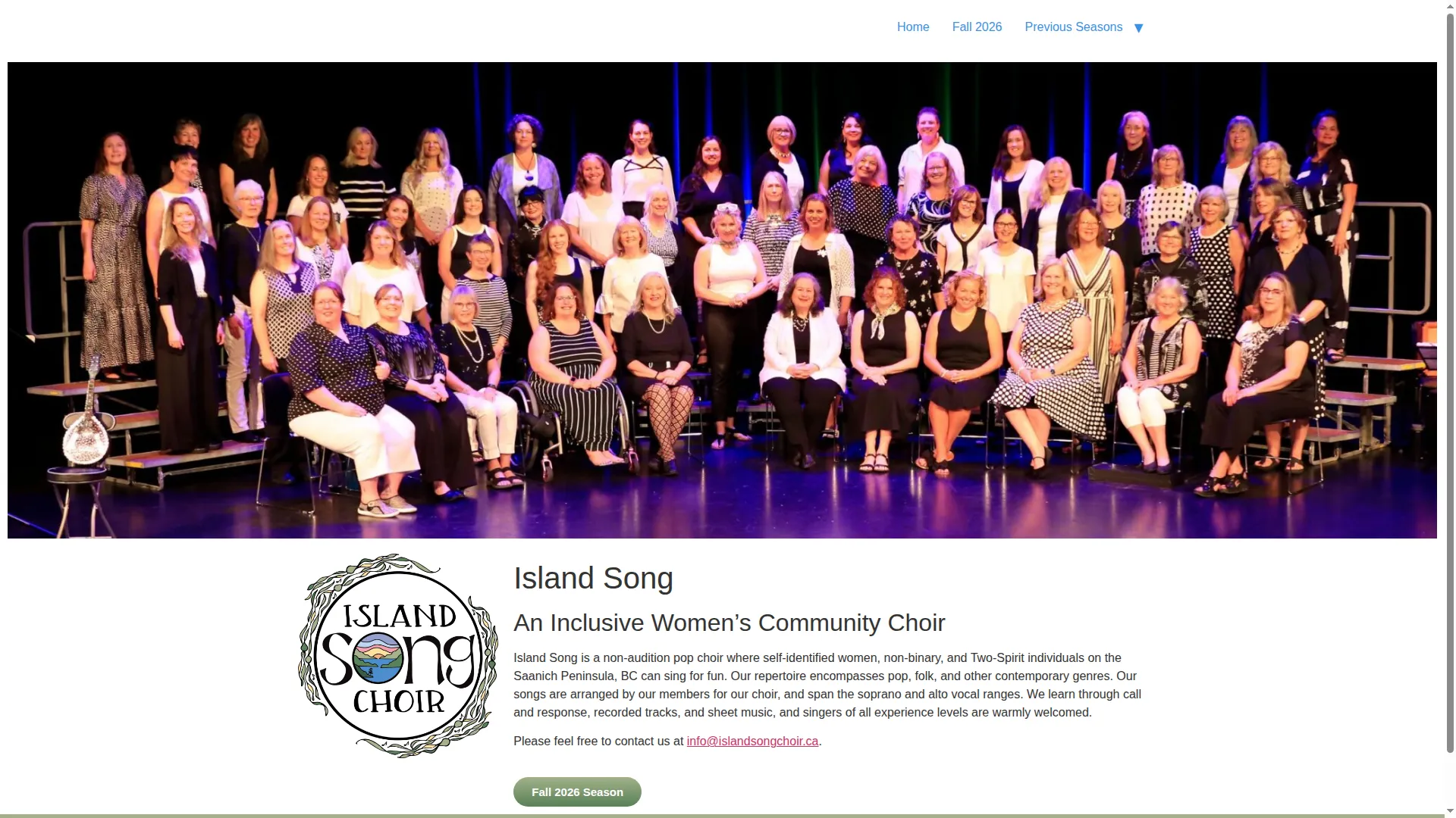 Islandsongchoir.ca
