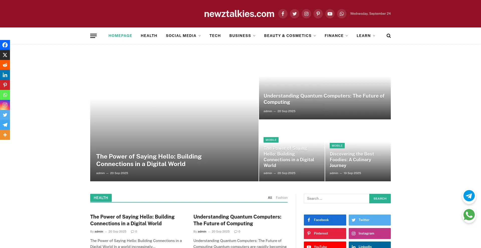 Itsnewztalkies.com Screenshot