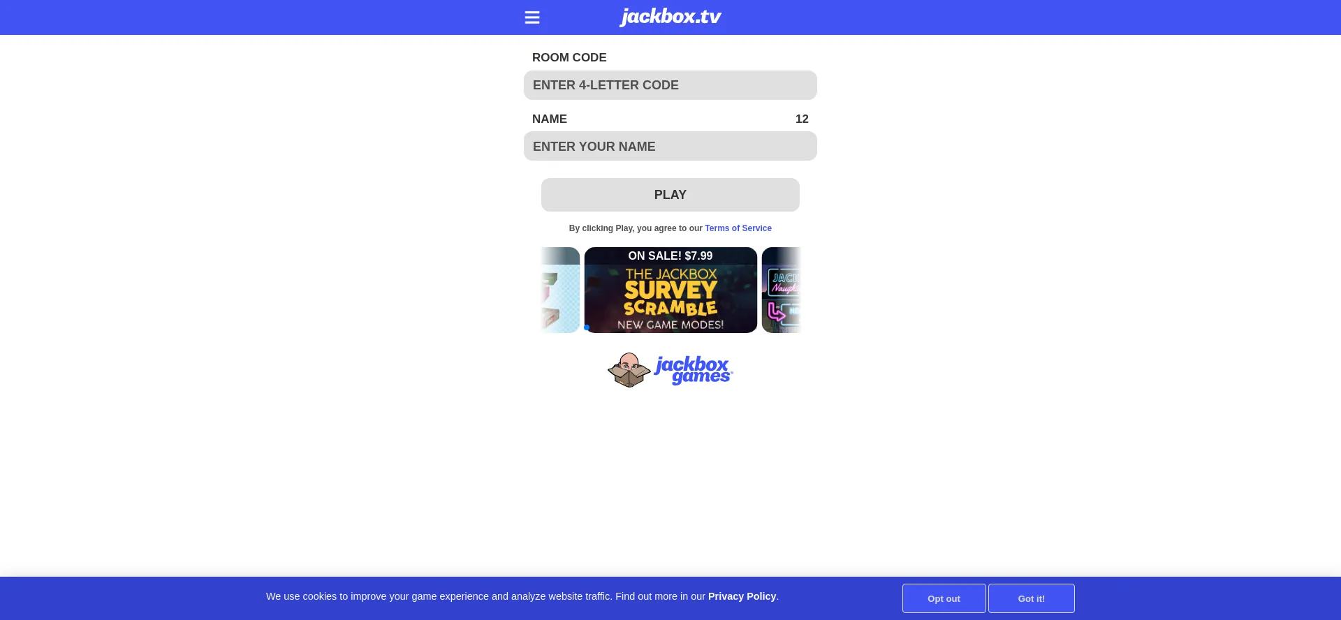 Jackbox.tv Screenshot