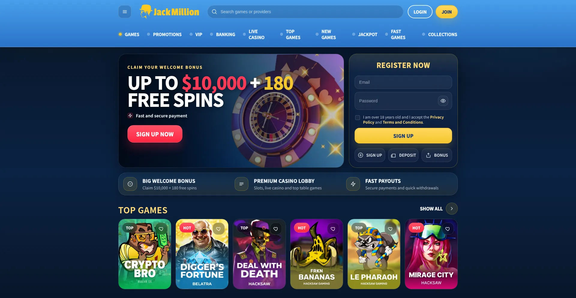 Jackmillioncasino.net