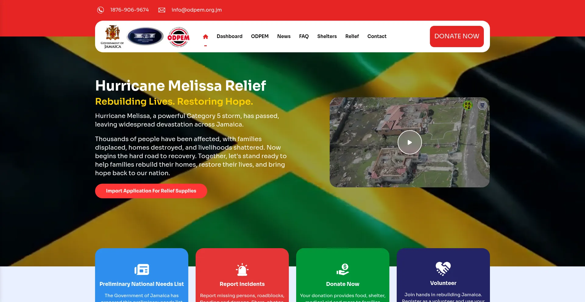Jamaica-relief.com