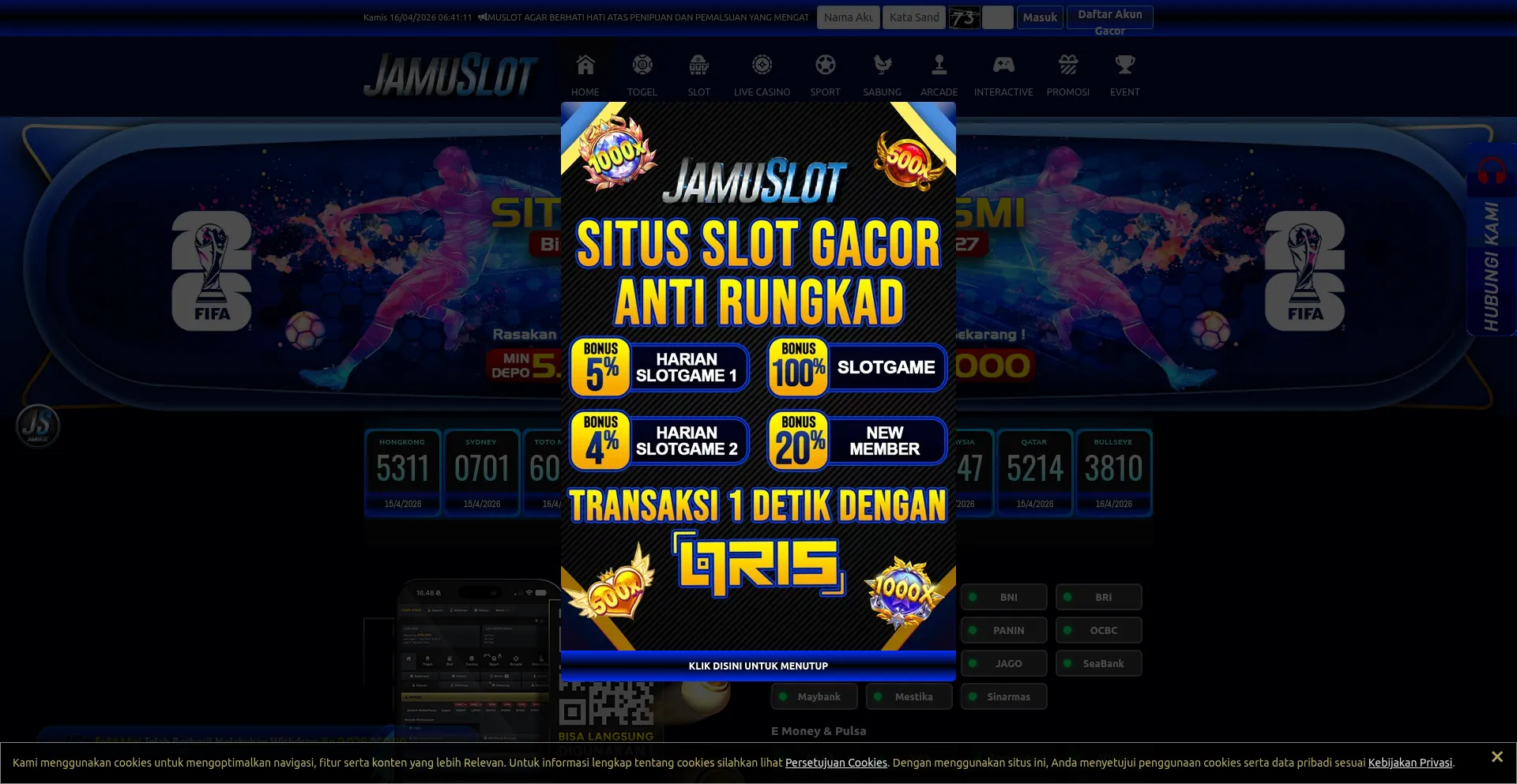 Jamuslot.com