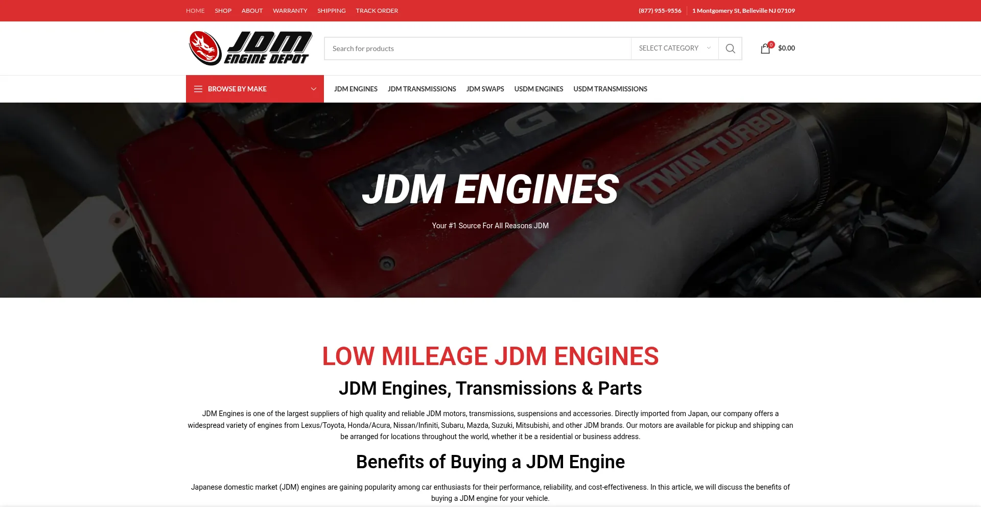 Jdmenginedepotinc.com