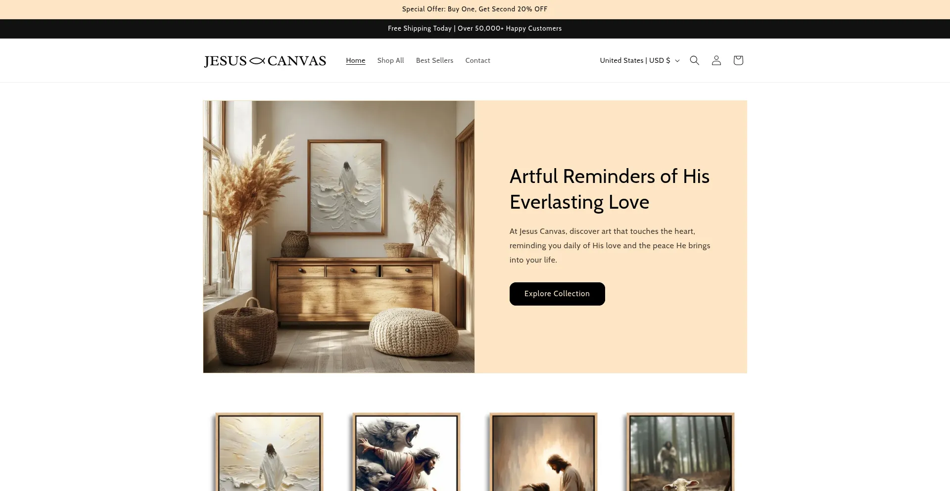 Jesuscanvas.com