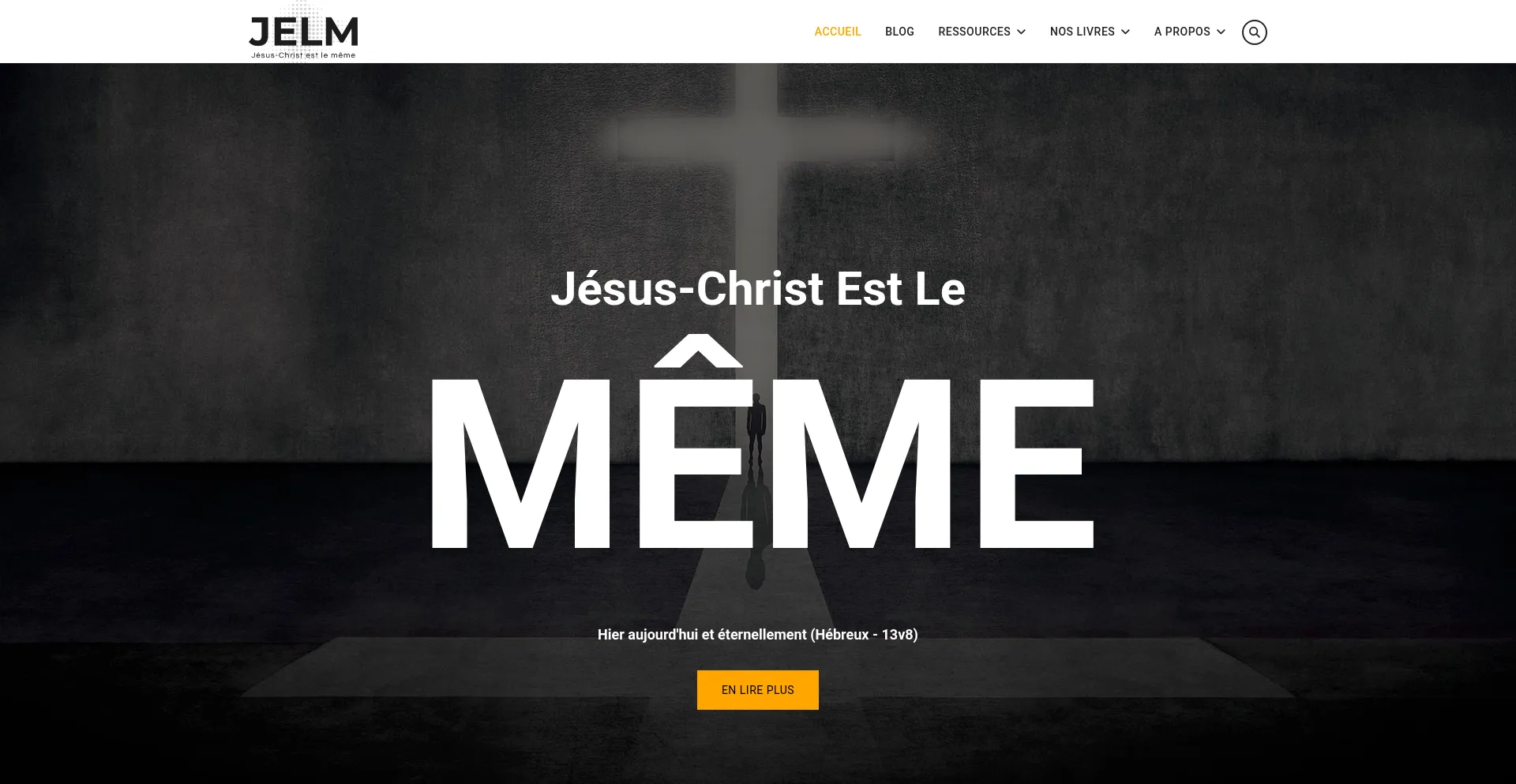 Website screenshot of Jesusestlememe.com